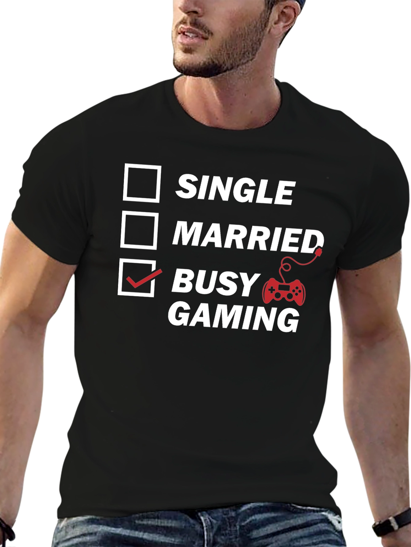 Busy Gaming T-Shirt - Gamer Lifestyle Tee