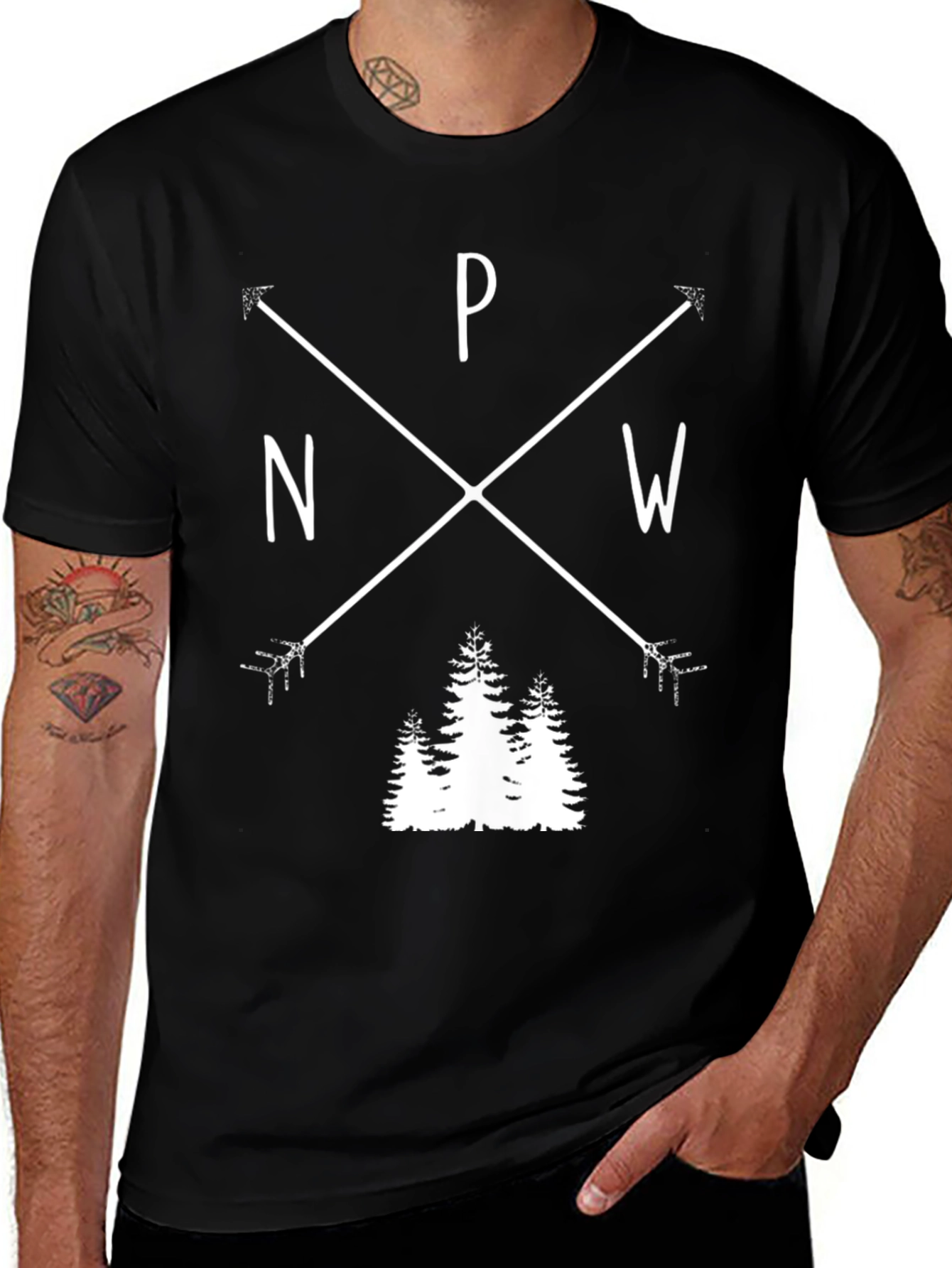 PNW Graphic Tee - Nature Lovers Shirt