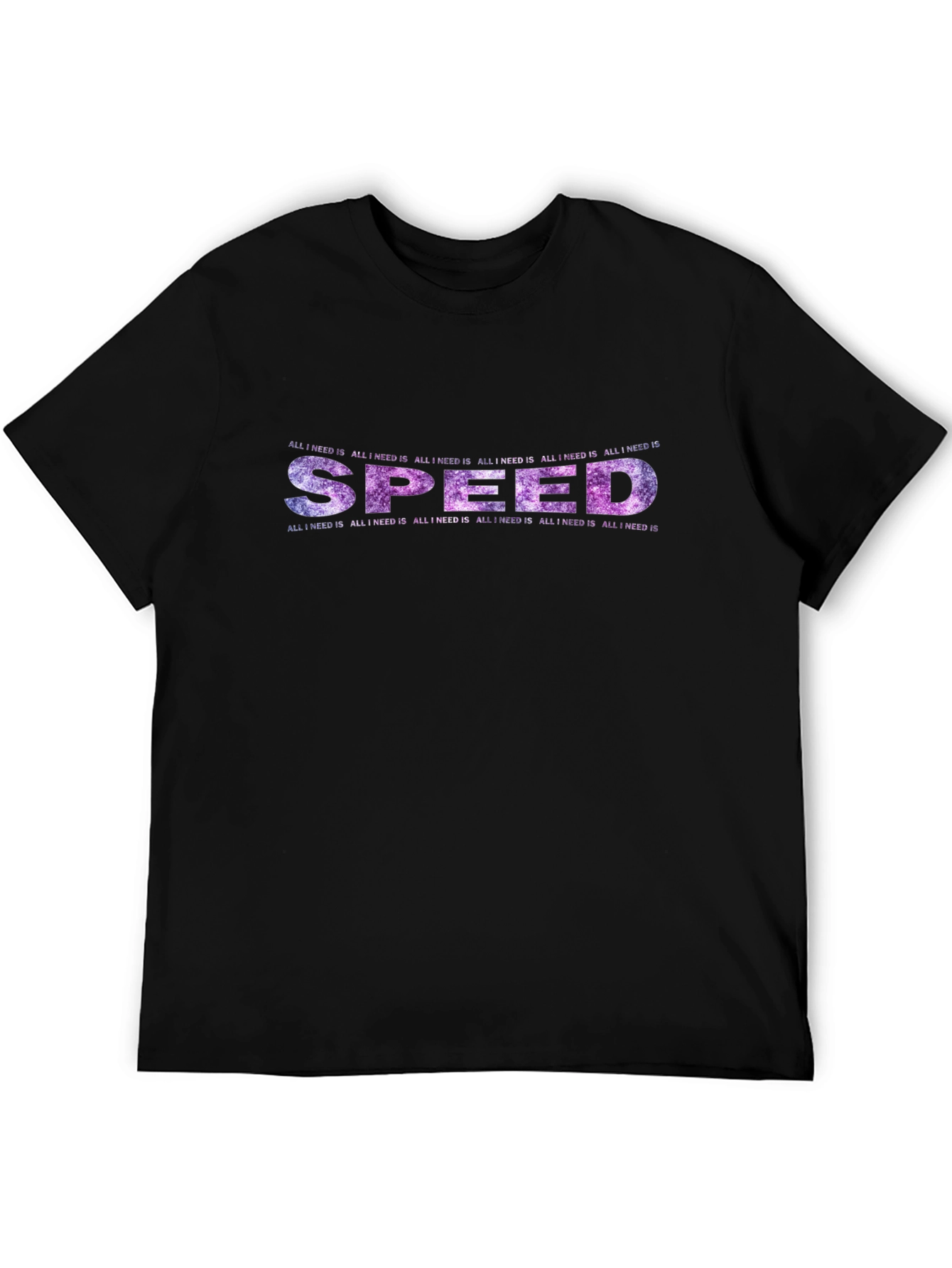 Speed Galaxy Graphic Print T-Shirt