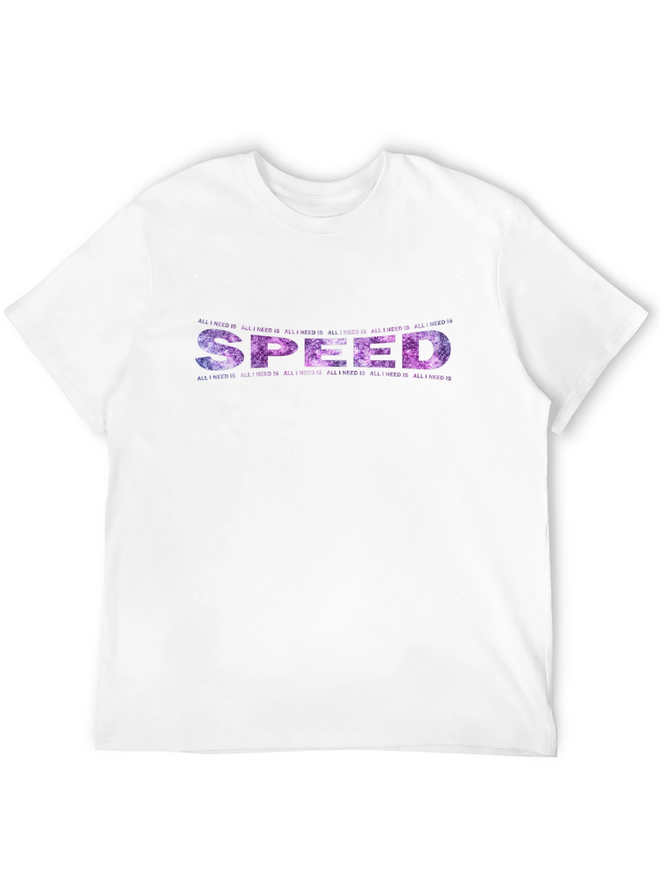Speed Galaxy Graphic Print T-Shirt