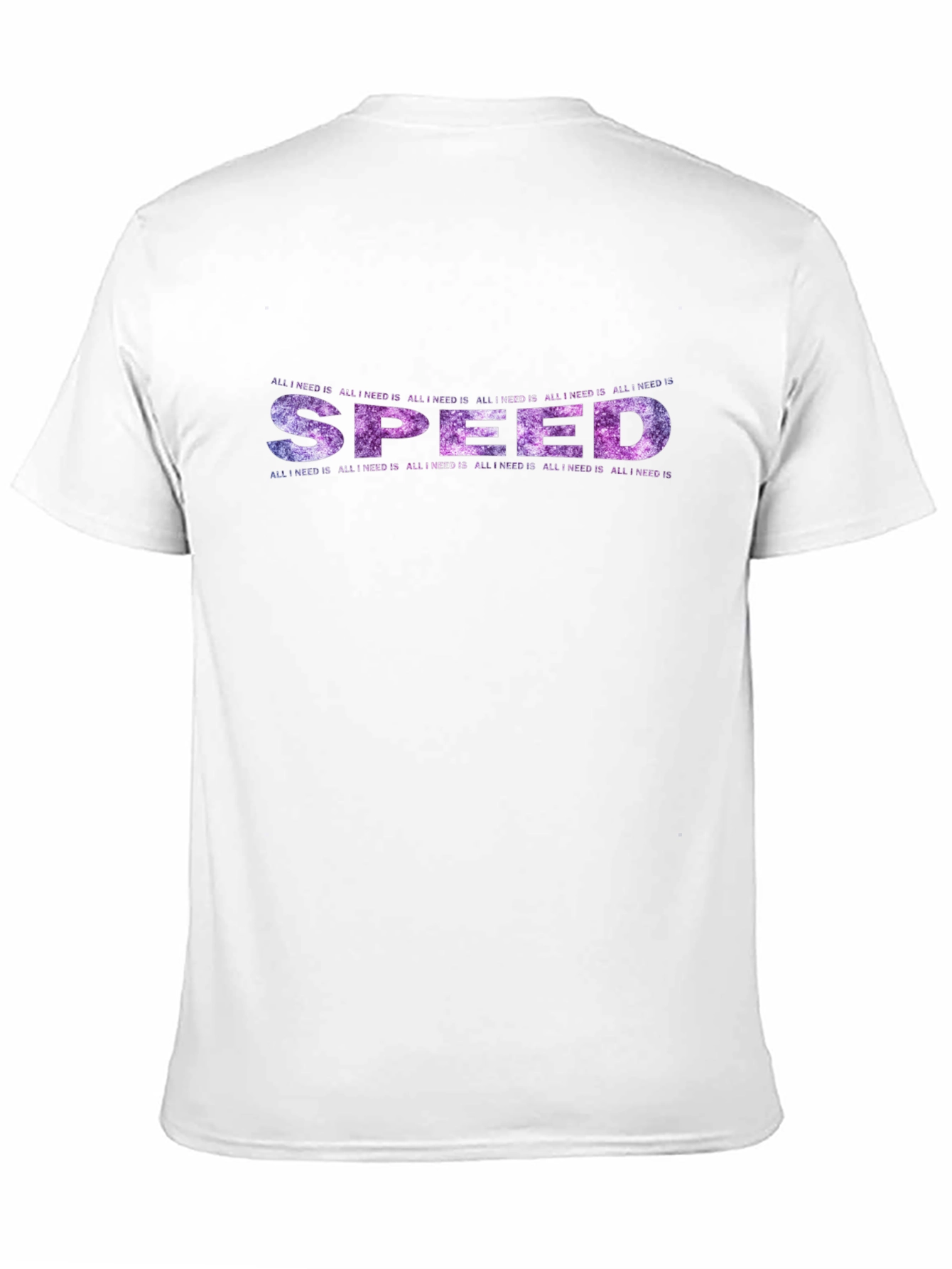Speed Galaxy Graphic Print T-Shirt
