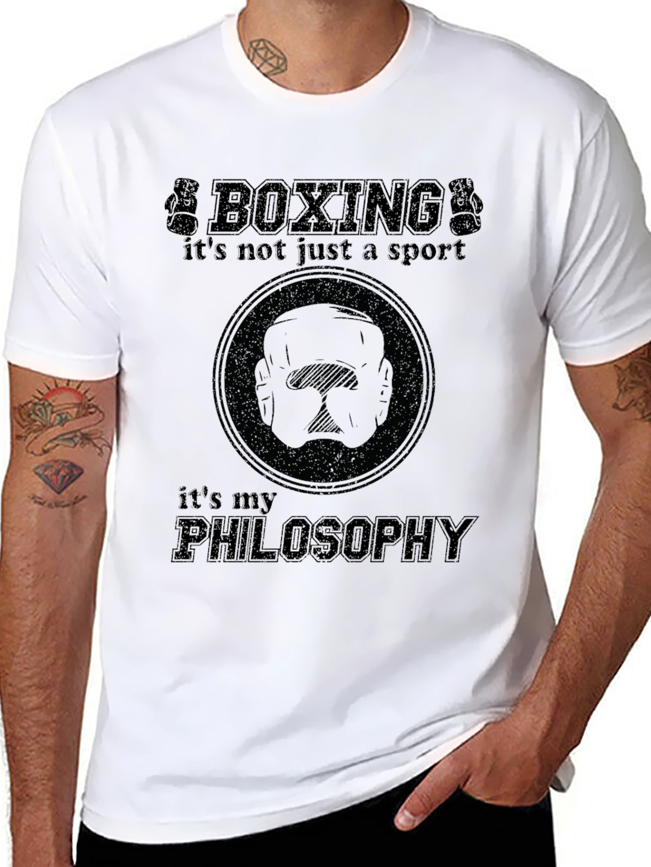 Boxing Philosophy Graphic T-Shirt