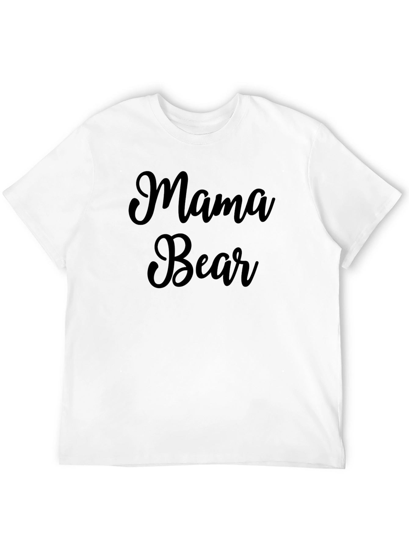 Mama Bear Graphic Tee - Black Unisex T-Shirt