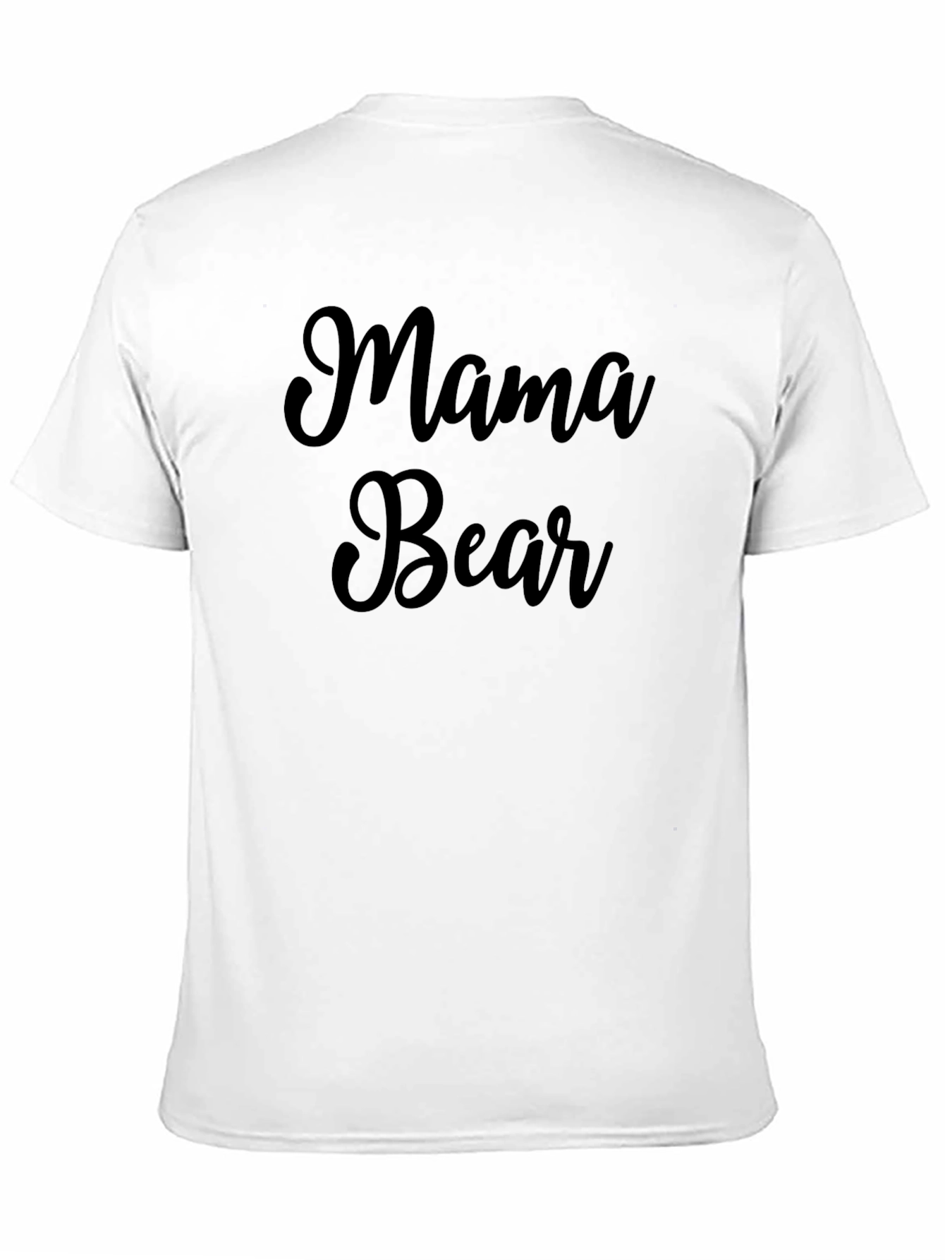 Mama Bear Graphic Tee - Black Unisex T-Shirt