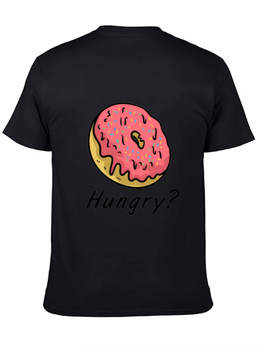 Donut Graphic T-Shirt - Hungry? Tee