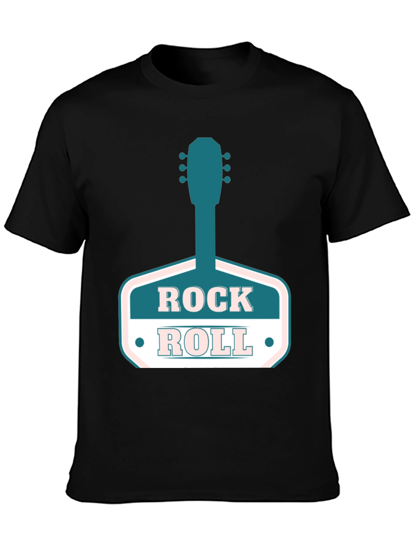 Rock and Roll Guitar Graphic T-Shirt