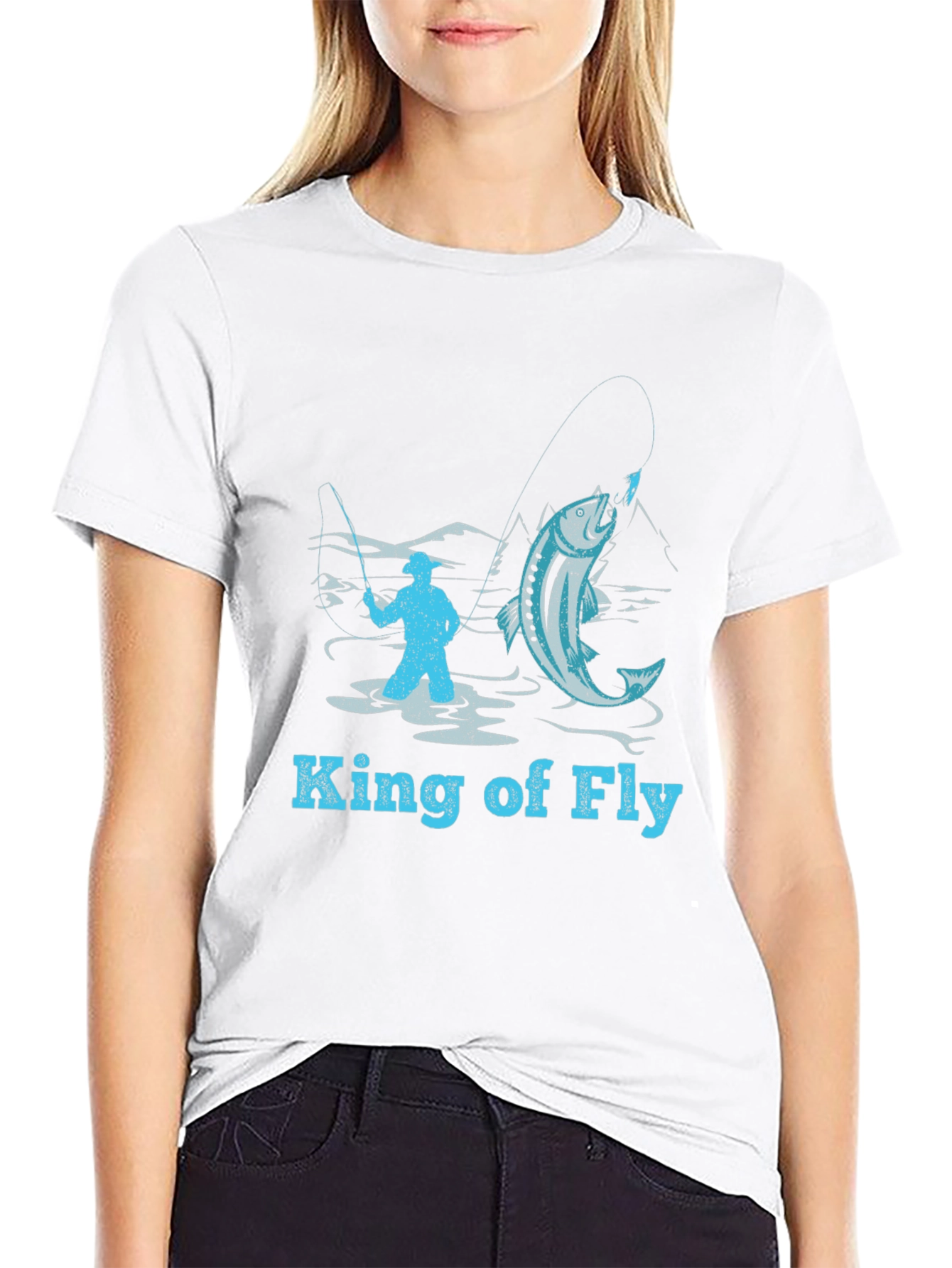 King of Fly Fishing T-Shirt