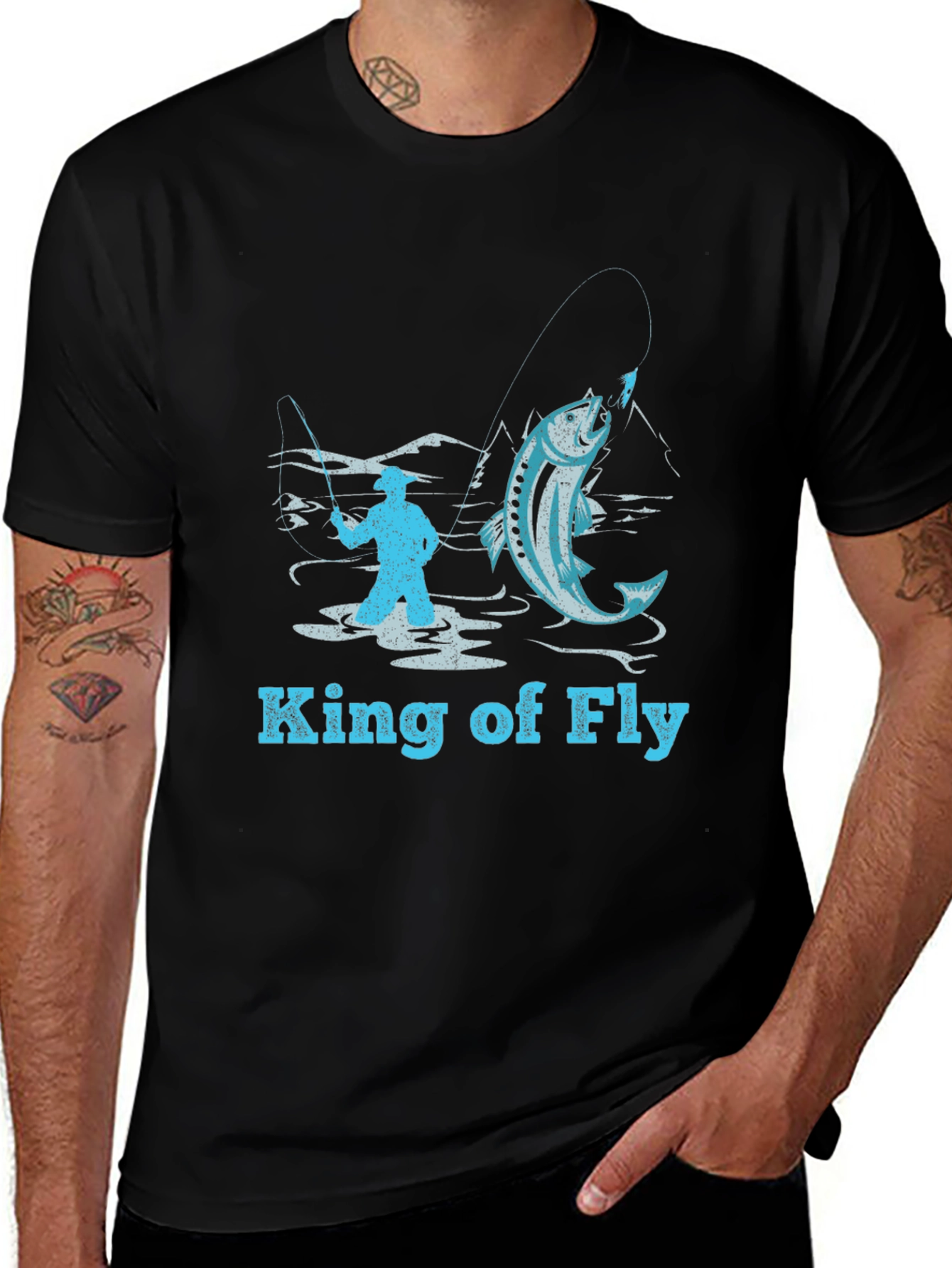 King of Fly Fishing T-Shirt