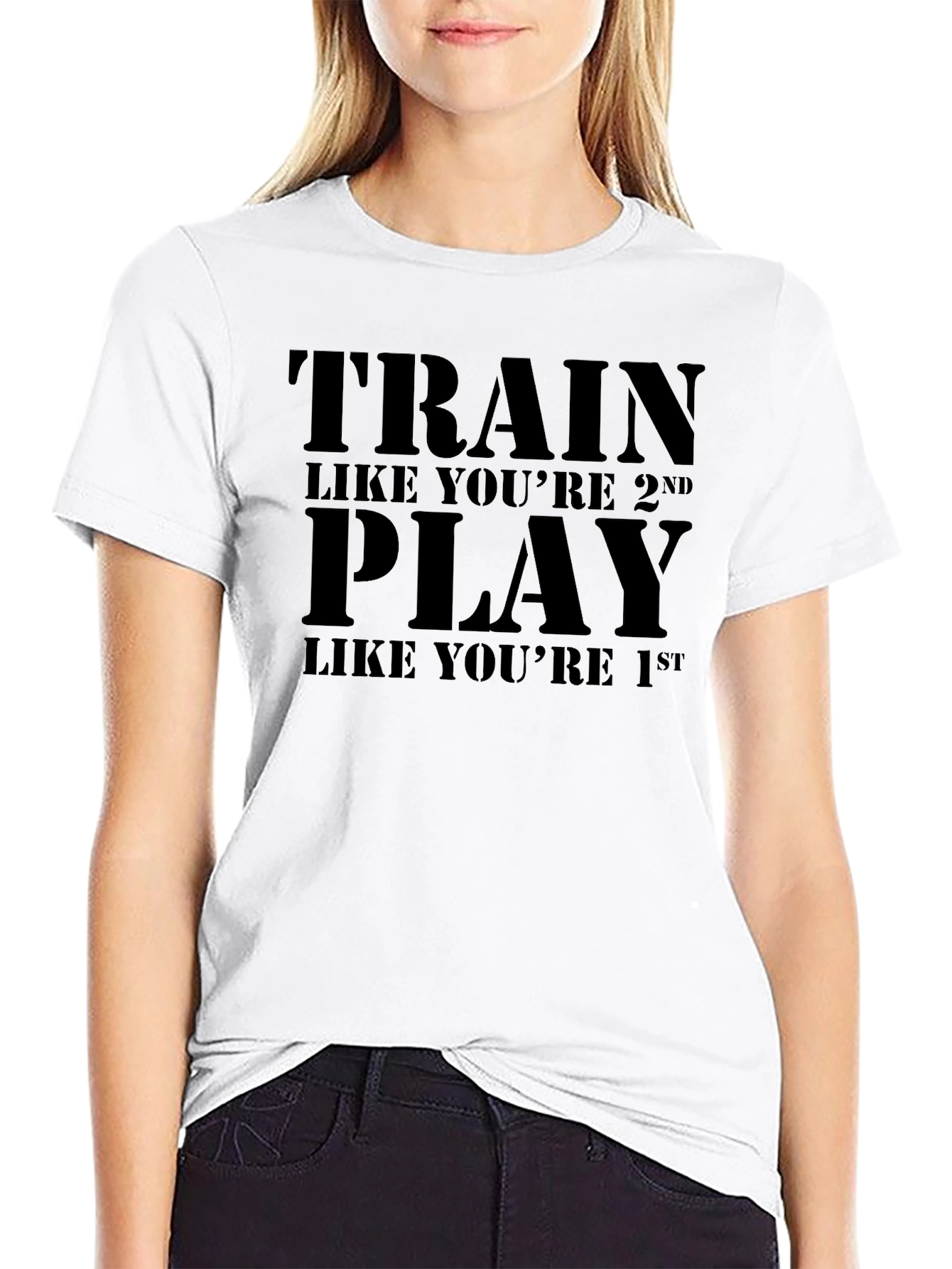 Train Like Youre 2nd Play T-Shirt