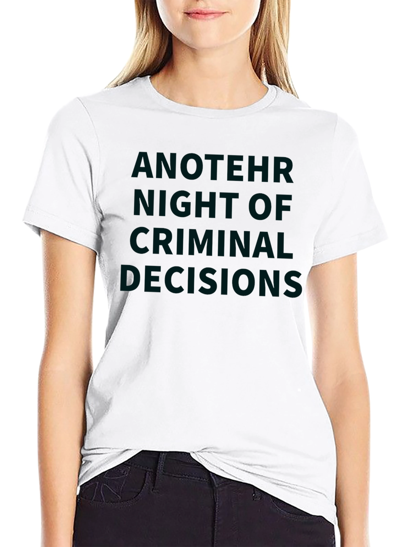 Criminal Decisions Graphic Tee