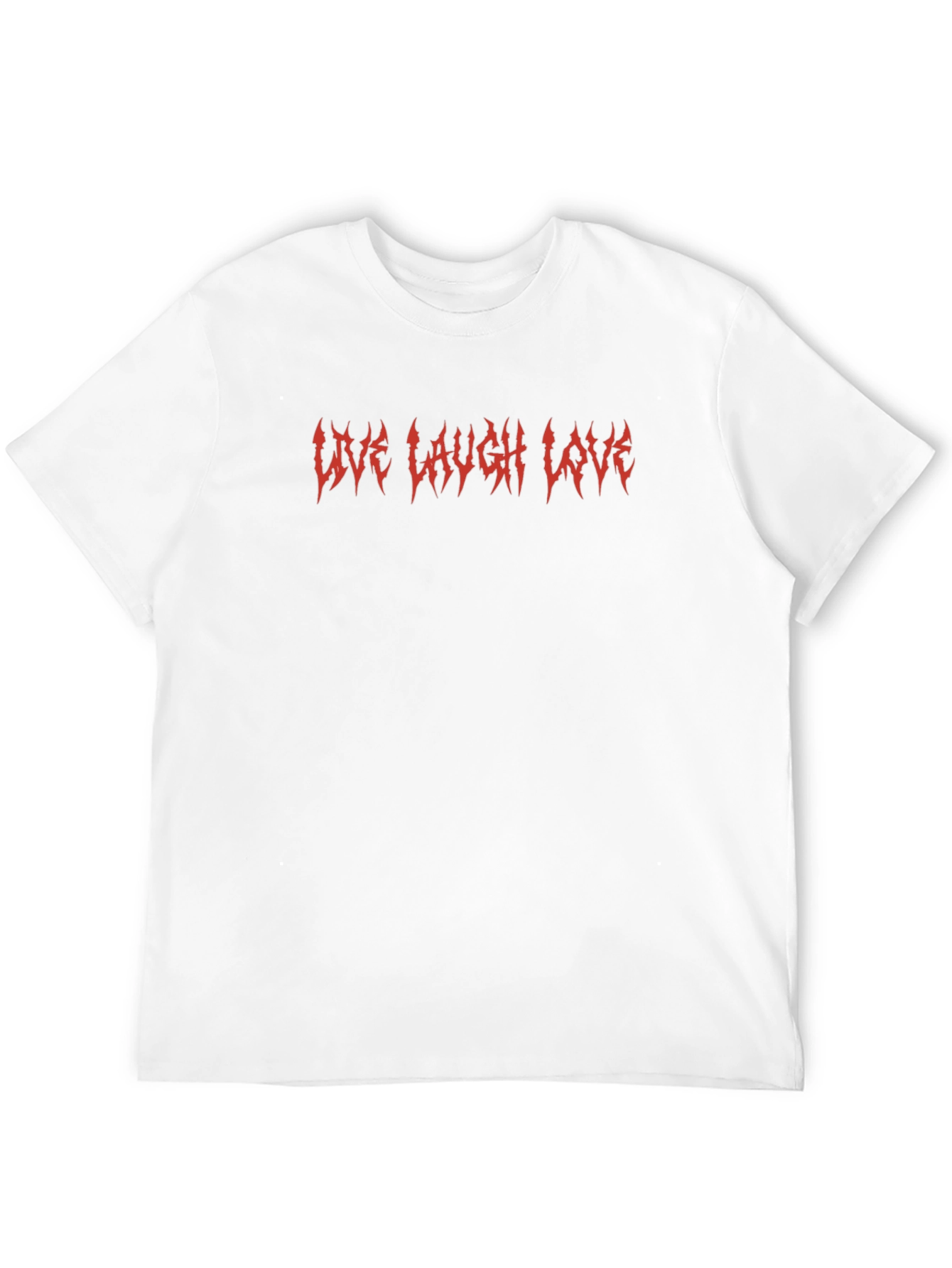 Live Laugh Love Graphic T-Shirt - Black
