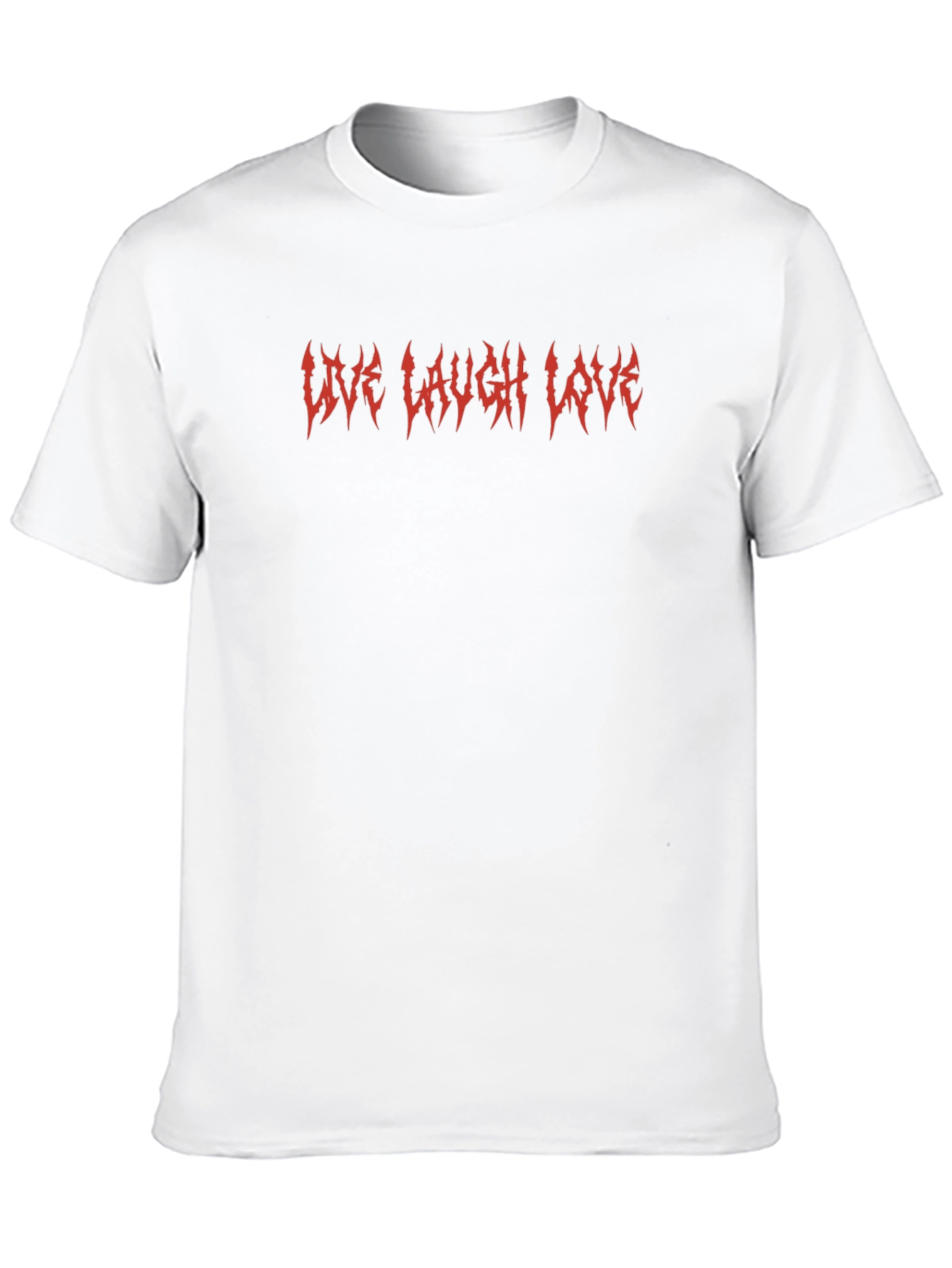 Live Laugh Love Graphic T-Shirt - Black