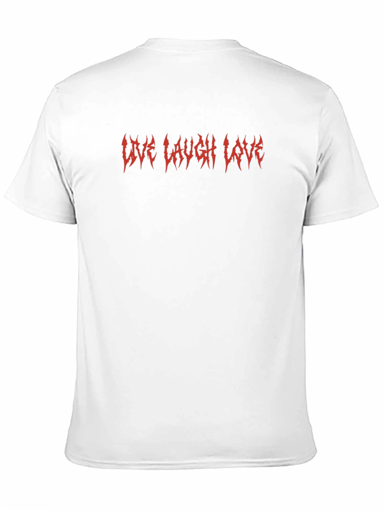Live Laugh Love Graphic T-Shirt - Black