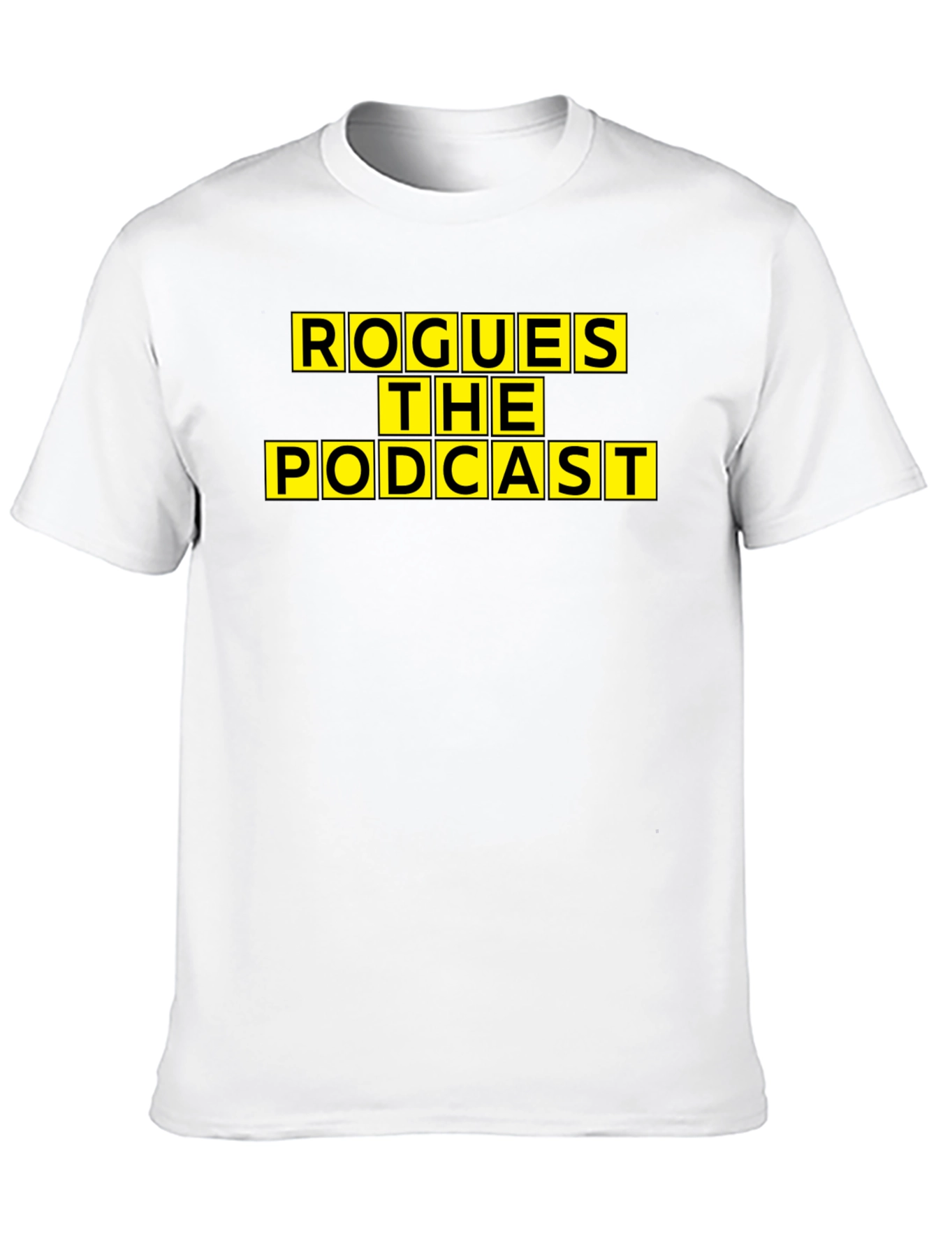 Rogues The Podcast Graphic Tee - Black