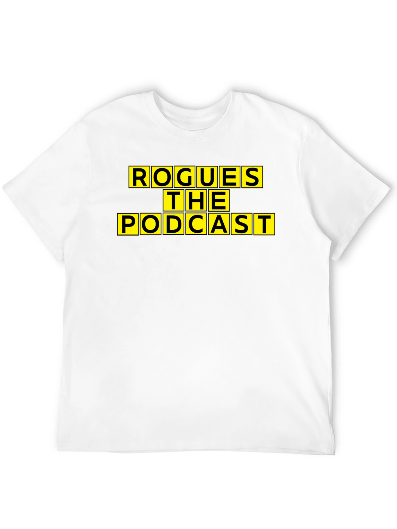 Rogues The Podcast Graphic Tee - Black