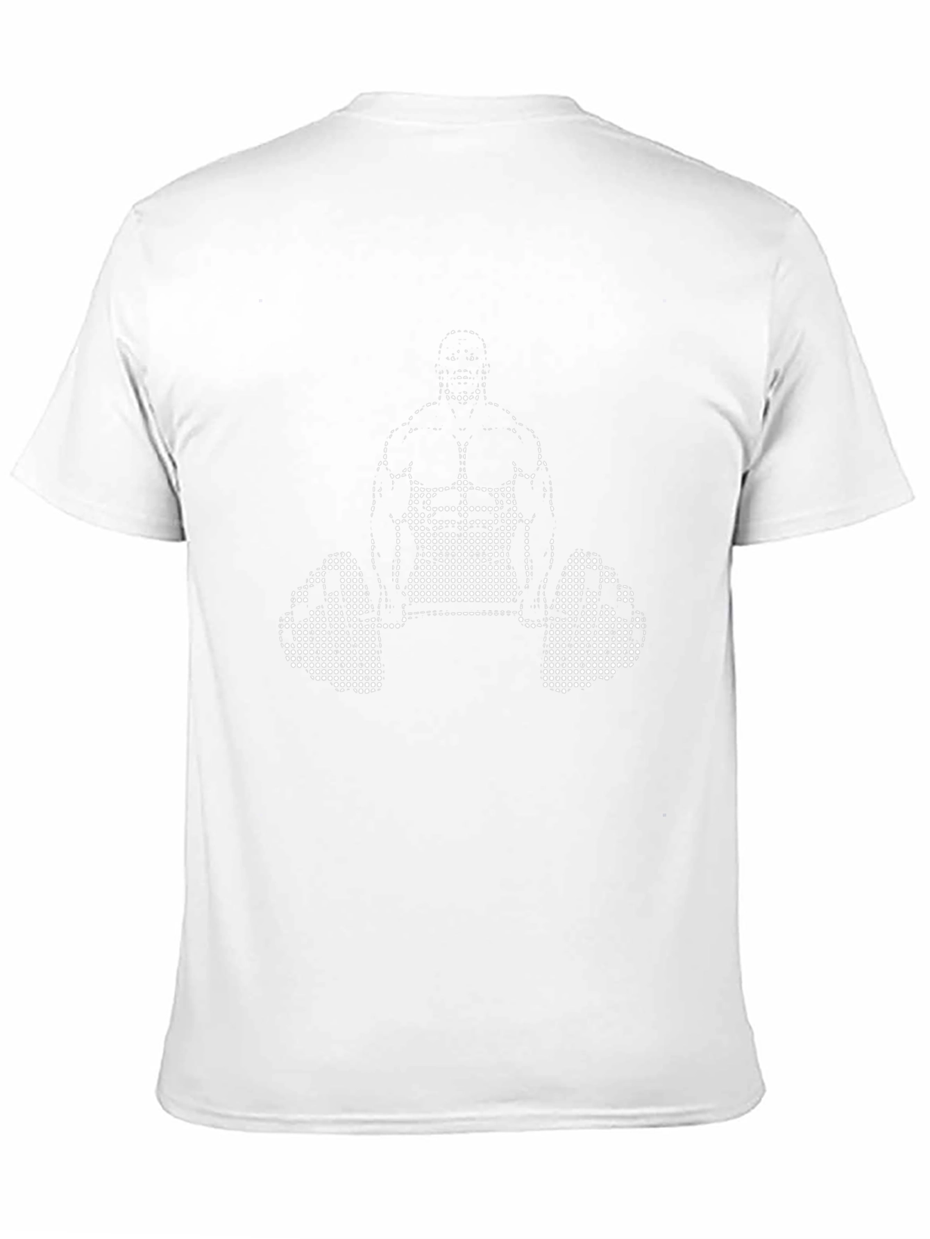 Weightlifter Graphic Tee - Black Cotton Blend