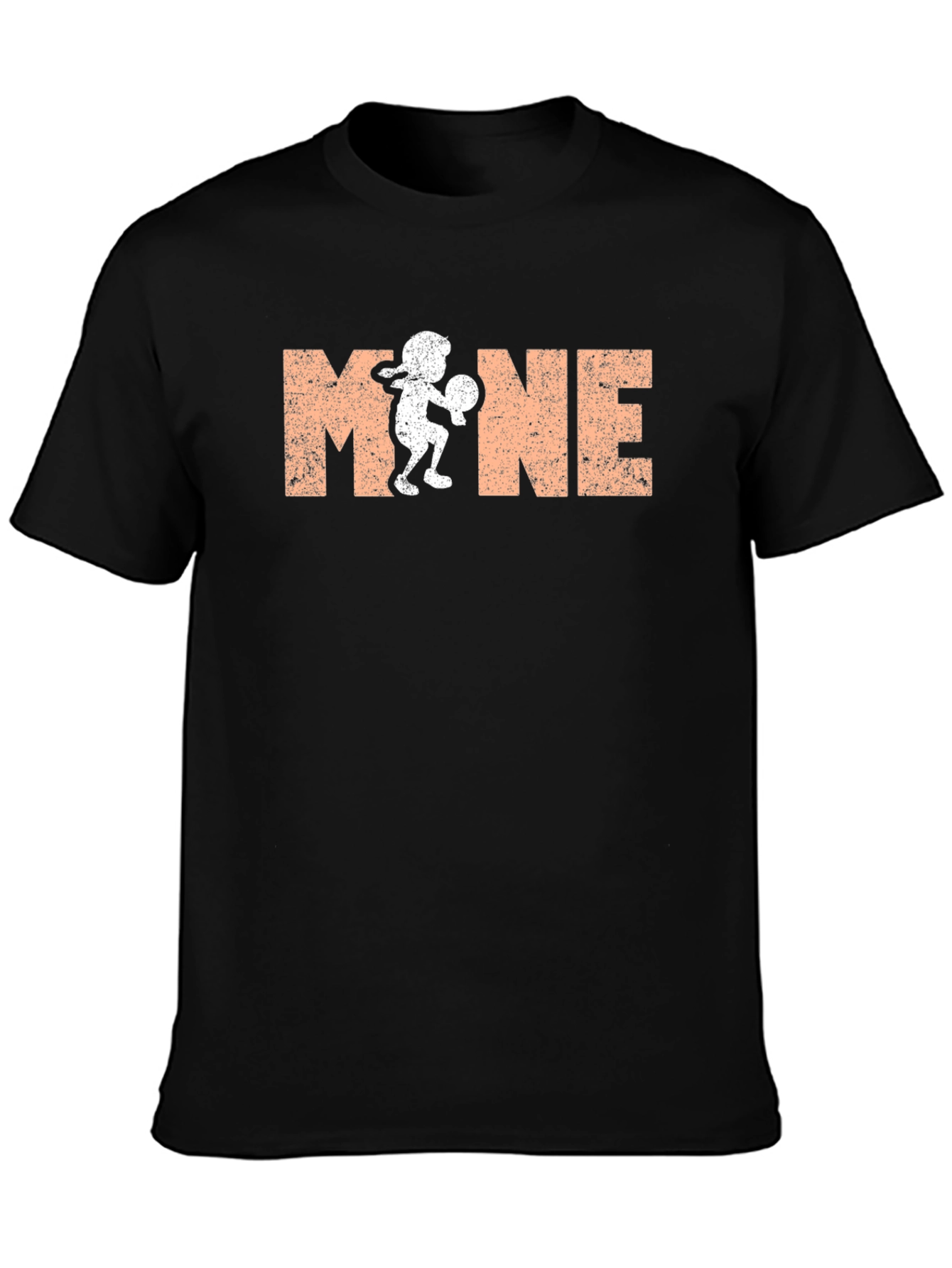 Mine Pickleball Graphic Tee - Unisex Black T-Shirt
