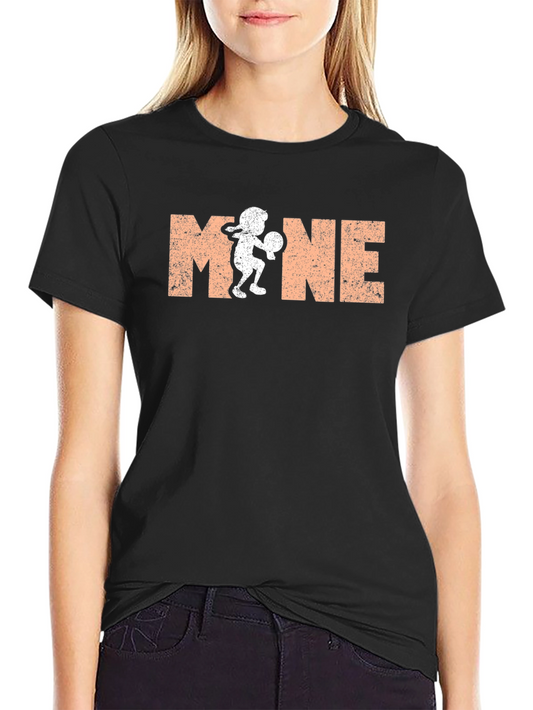 Mine Pickleball Graphic Tee - Unisex Black T-Shirt