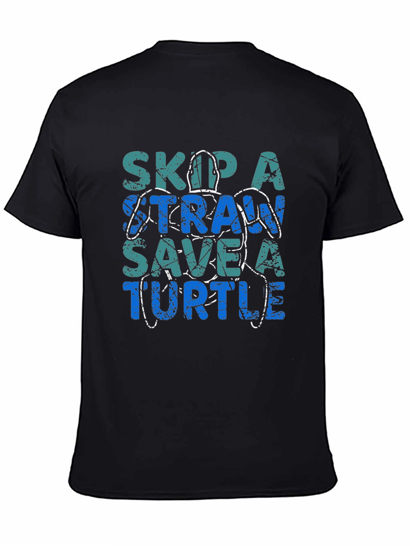 Skip a Straw Save a Turtle T-Shirt