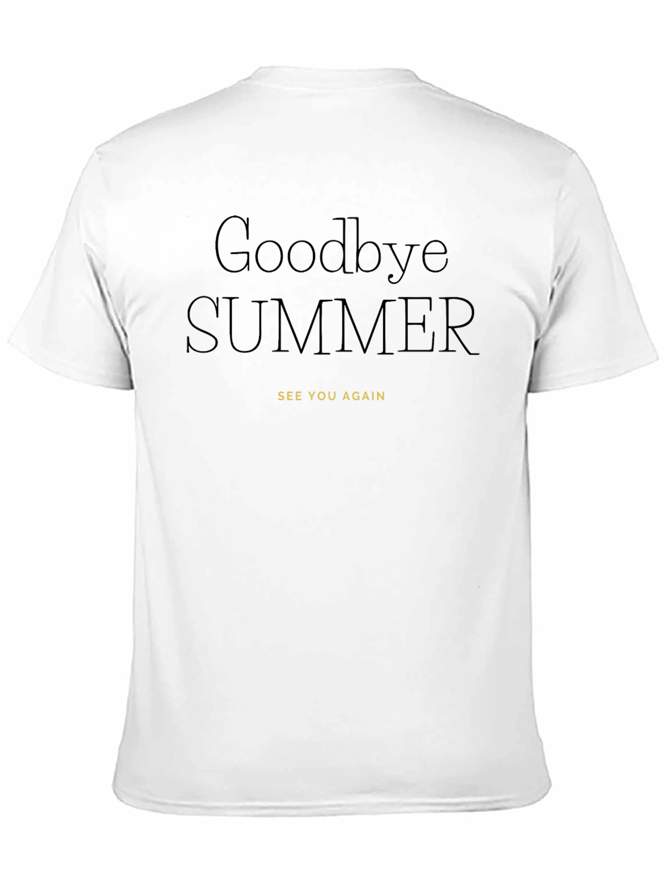 Goodbye Summer Graphic Tee