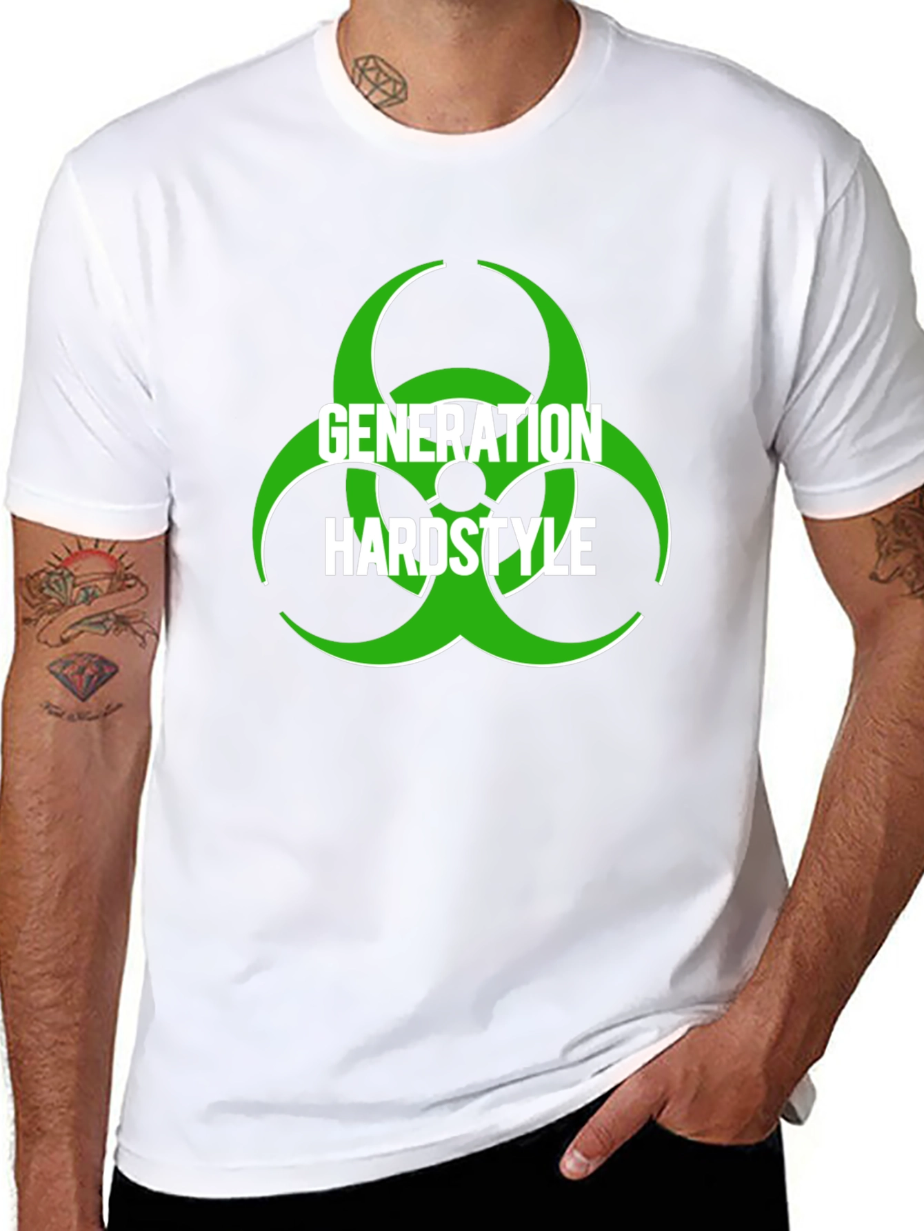 Generation Hardstyle Biohazard Graphic T-Shirt