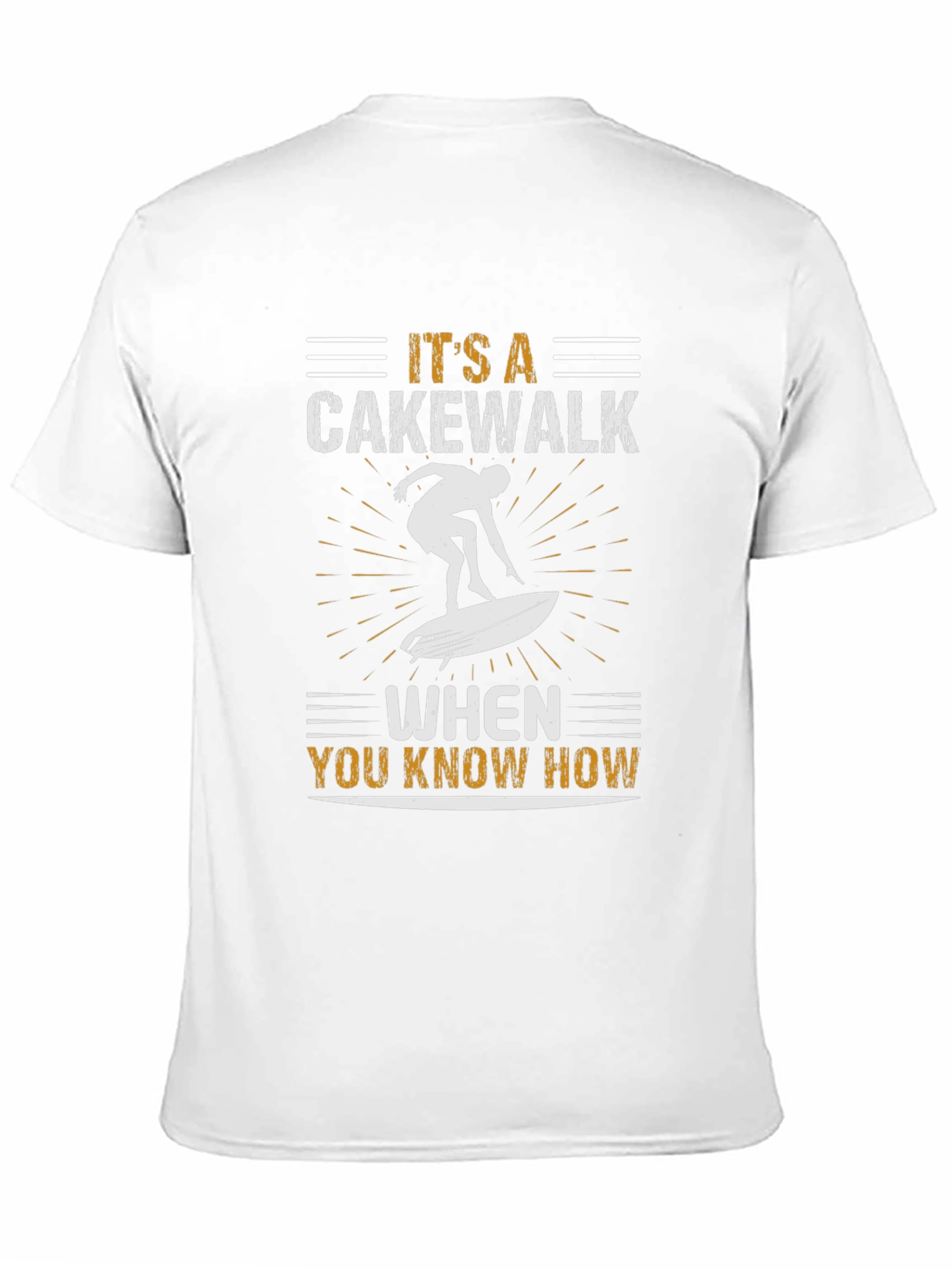 Cakewalk Surfer Black Graphic Tee