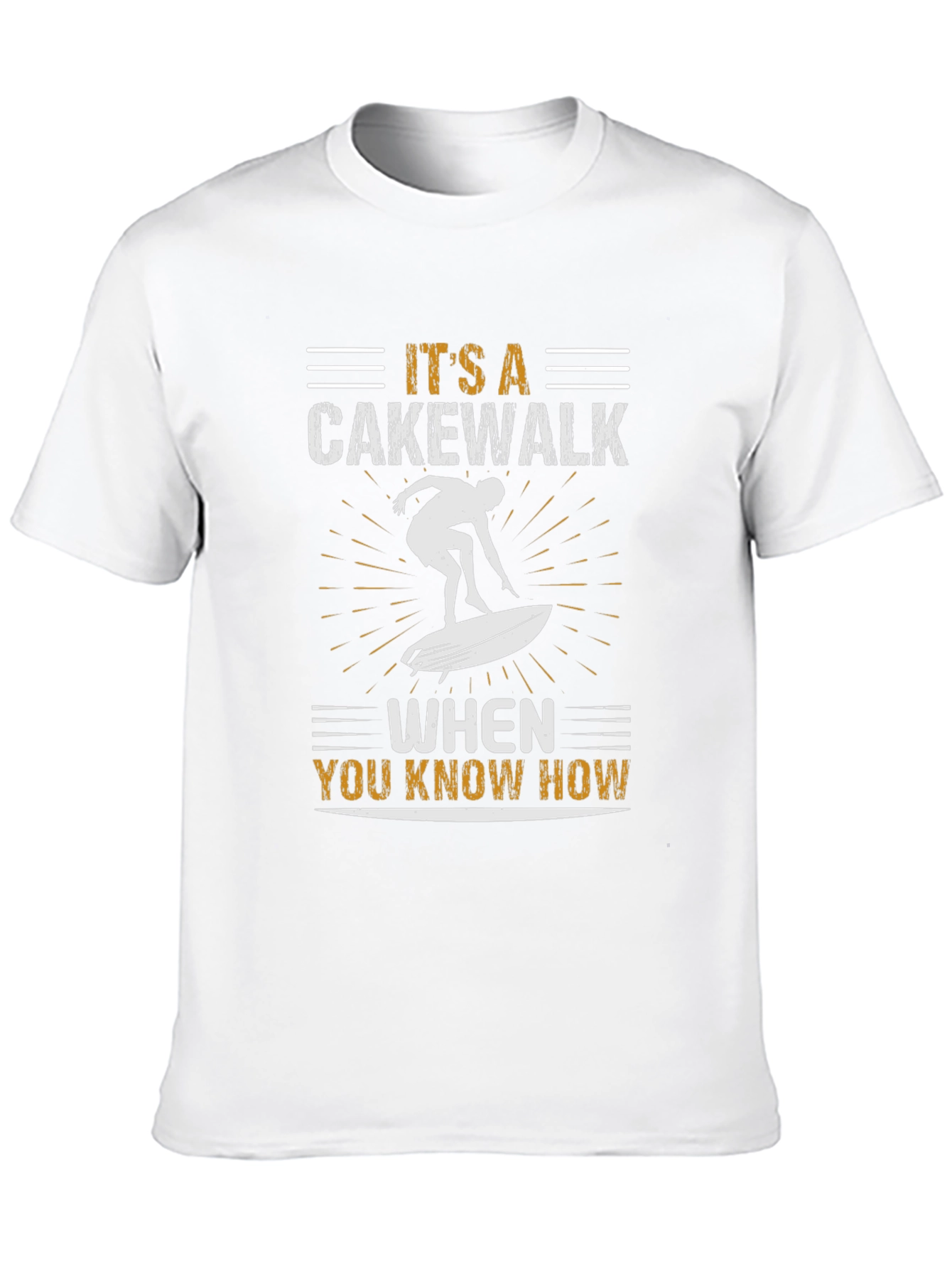 Cakewalk Surfer Black Graphic Tee