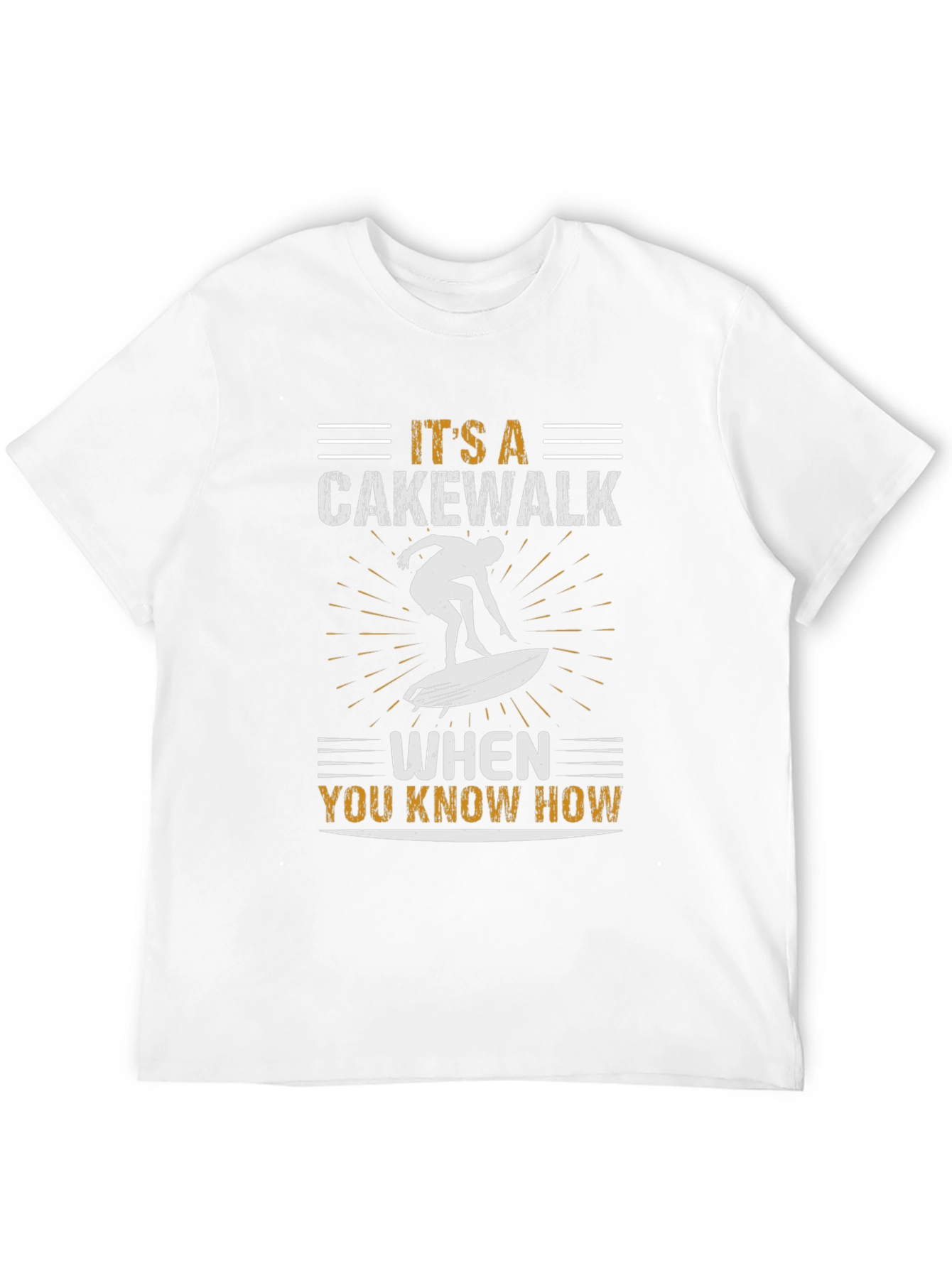 Cakewalk Surfer Black Graphic Tee