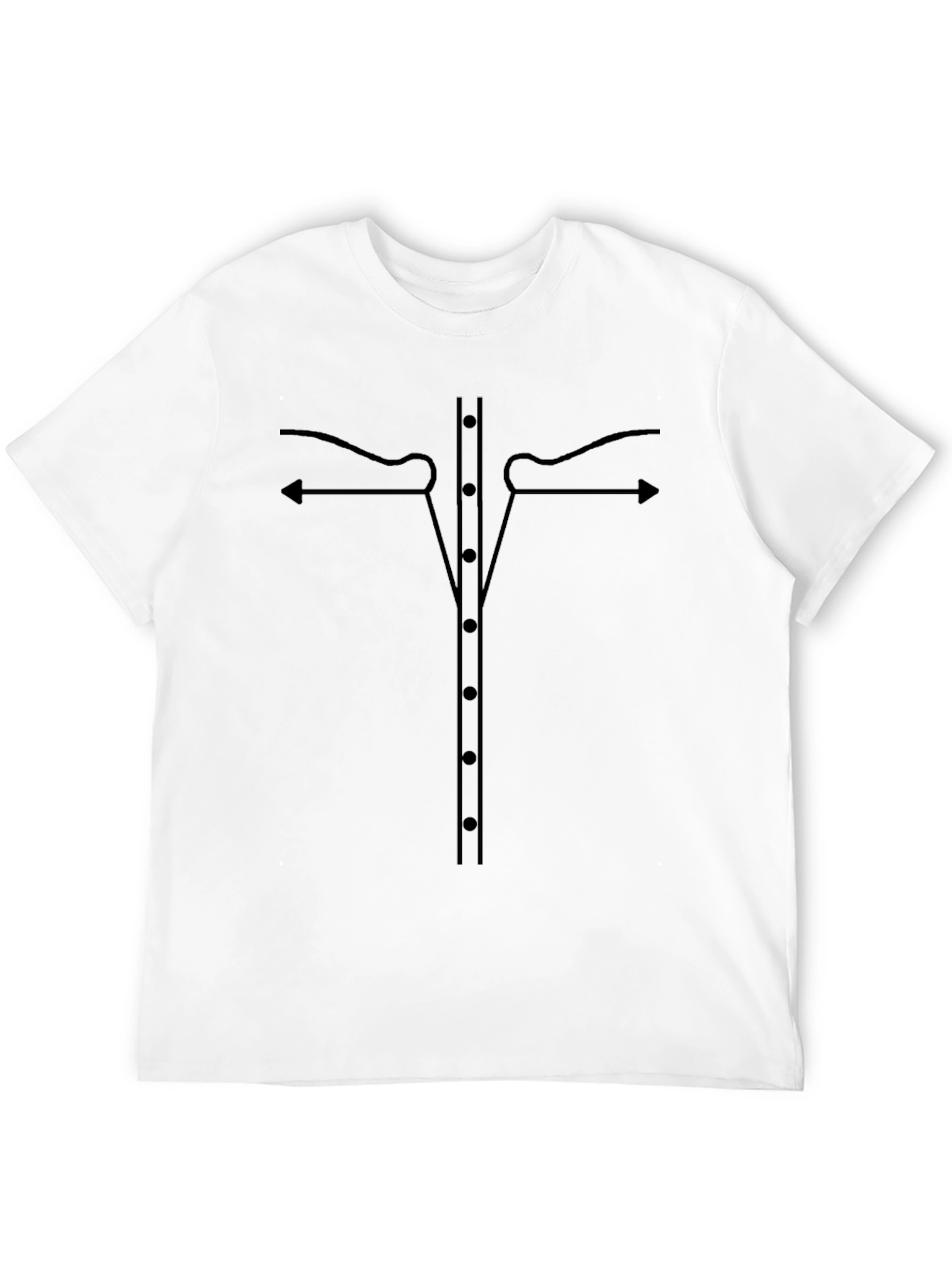 Novelty Cowboy Shirt Graphic Print Tee
