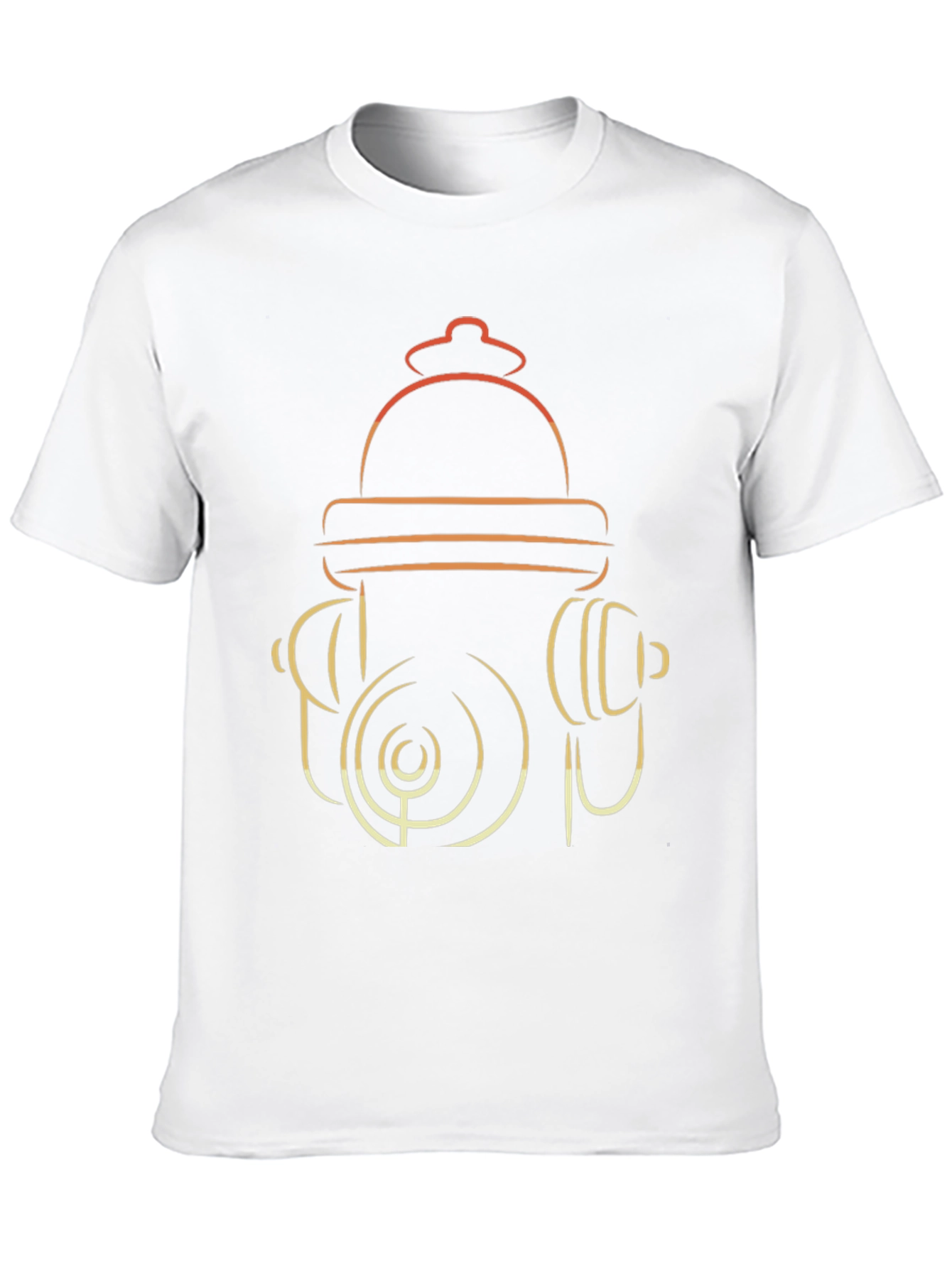 Fire Hydrant Graphic T-Shirt - Modern Design