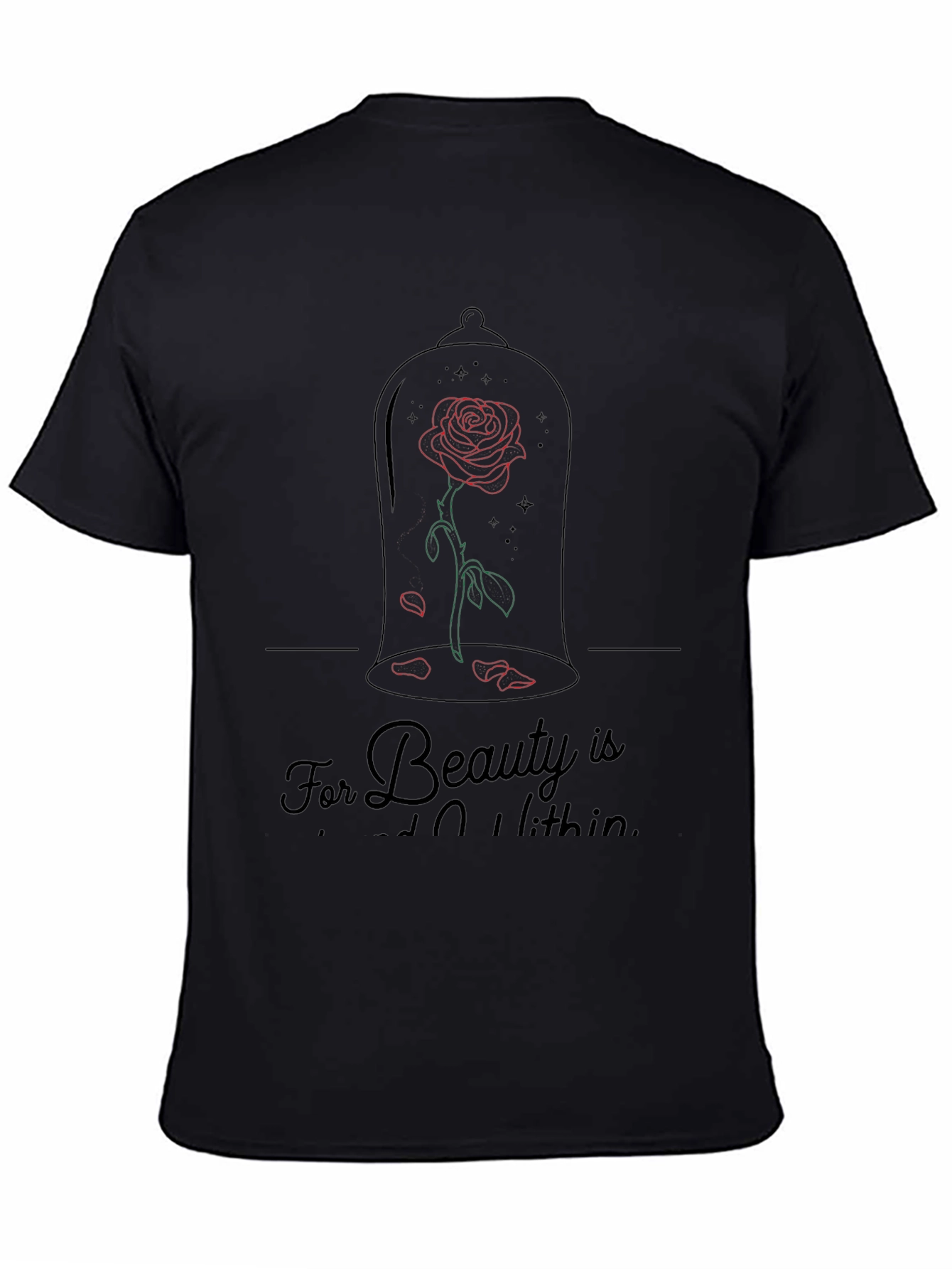 Beauty & The Beast Rose T-Shirt