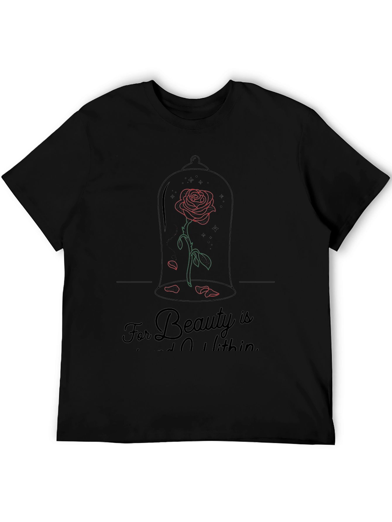 Beauty & The Beast Rose T-Shirt
