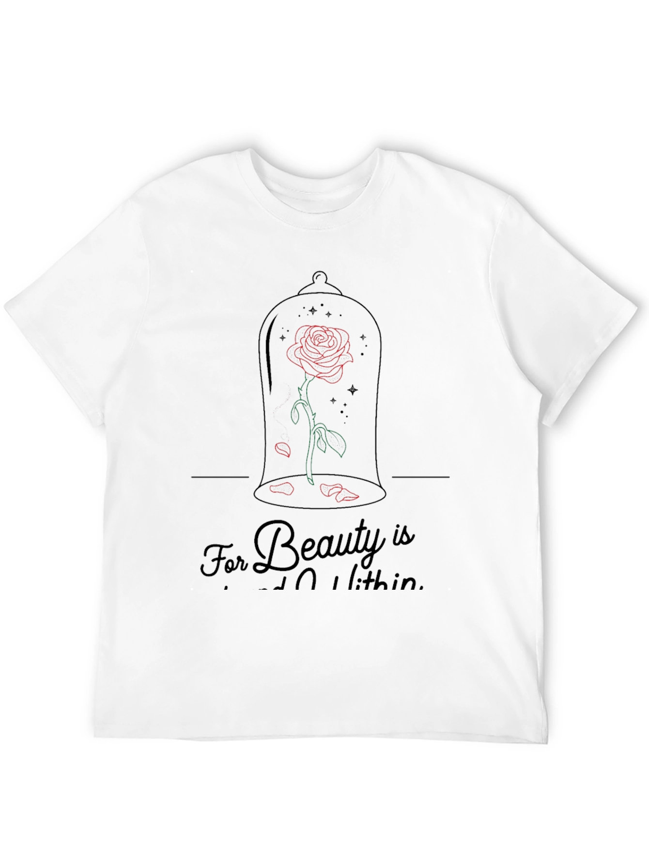 Beauty & The Beast Rose T-Shirt