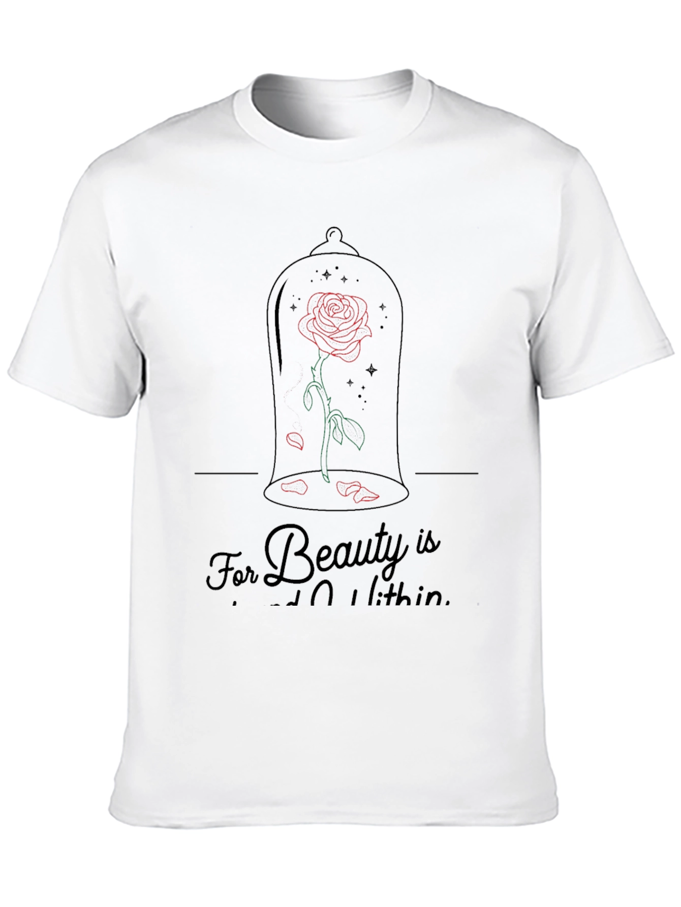 Beauty & The Beast Rose T-Shirt