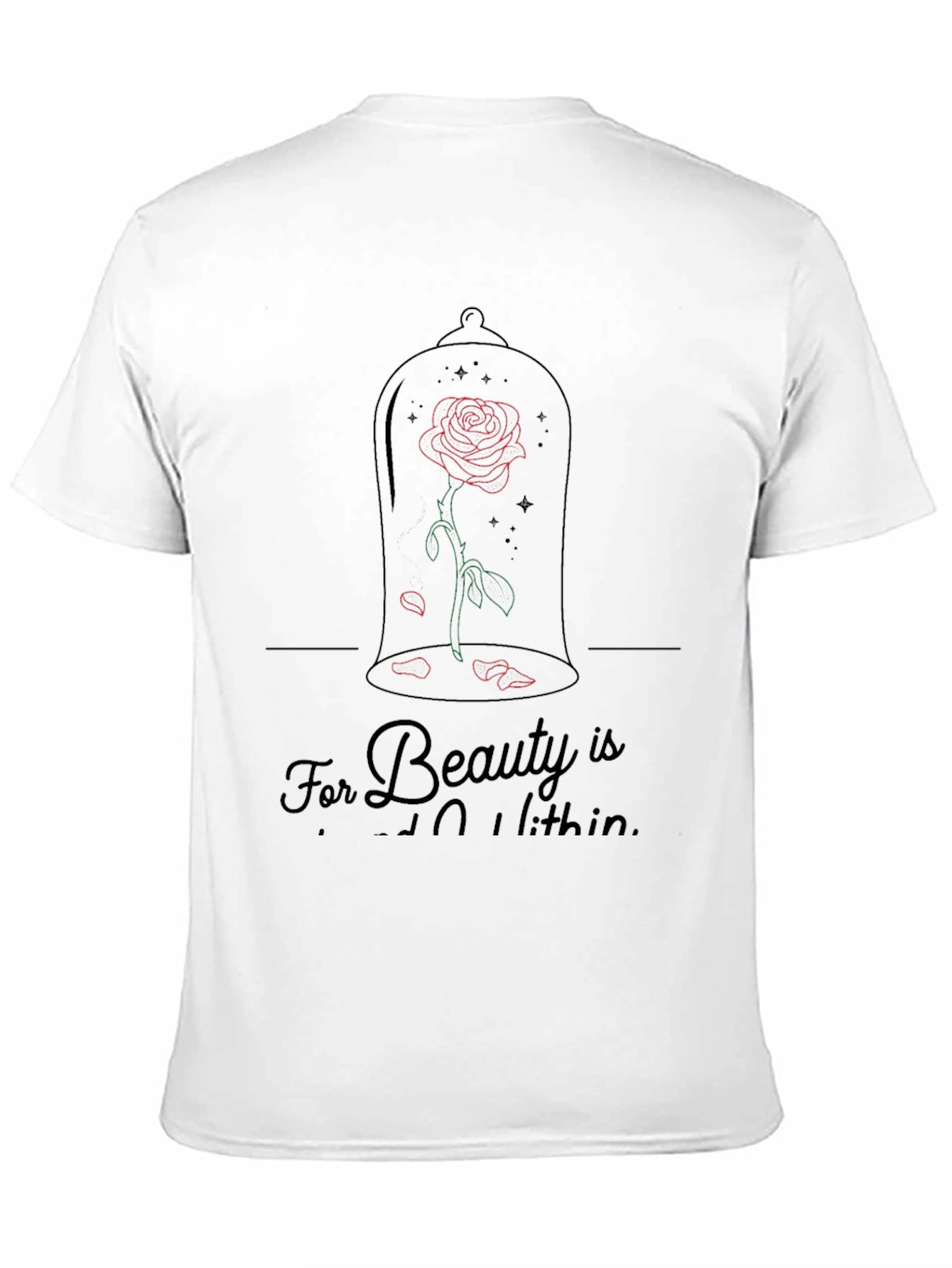 Beauty & The Beast Rose T-Shirt