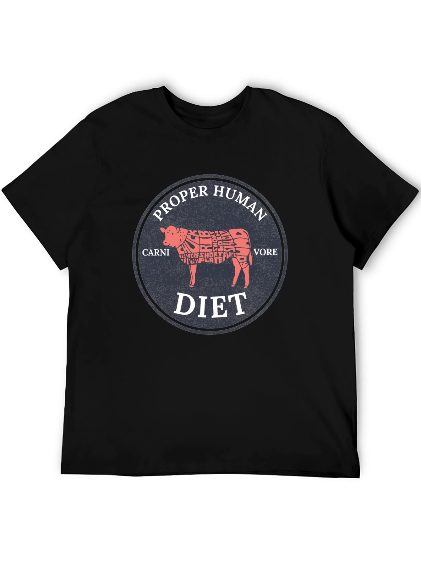 Proper Human Diet T-Shirt - Carnivore Edition