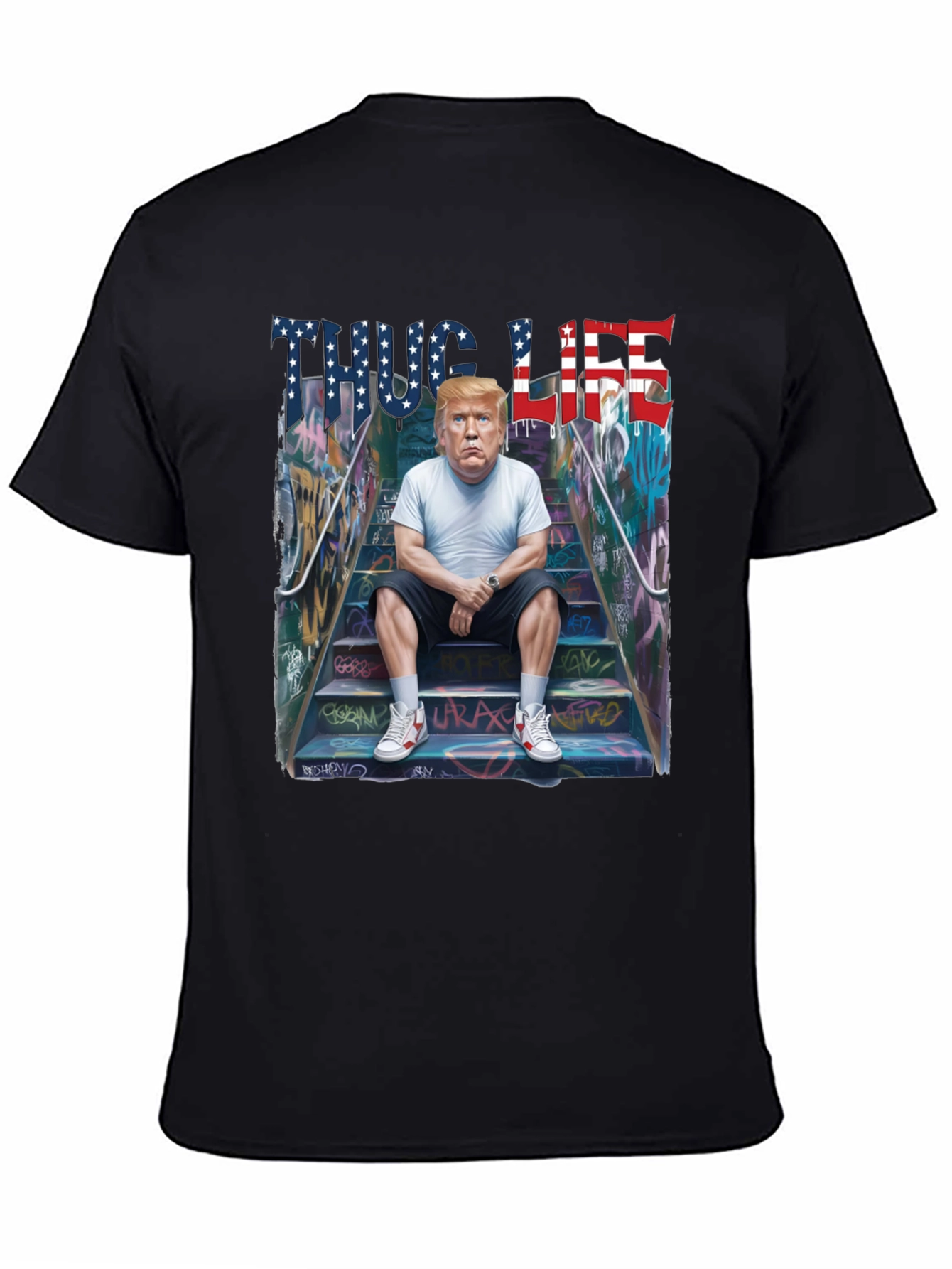 Thug Life Trump Graphic Tee