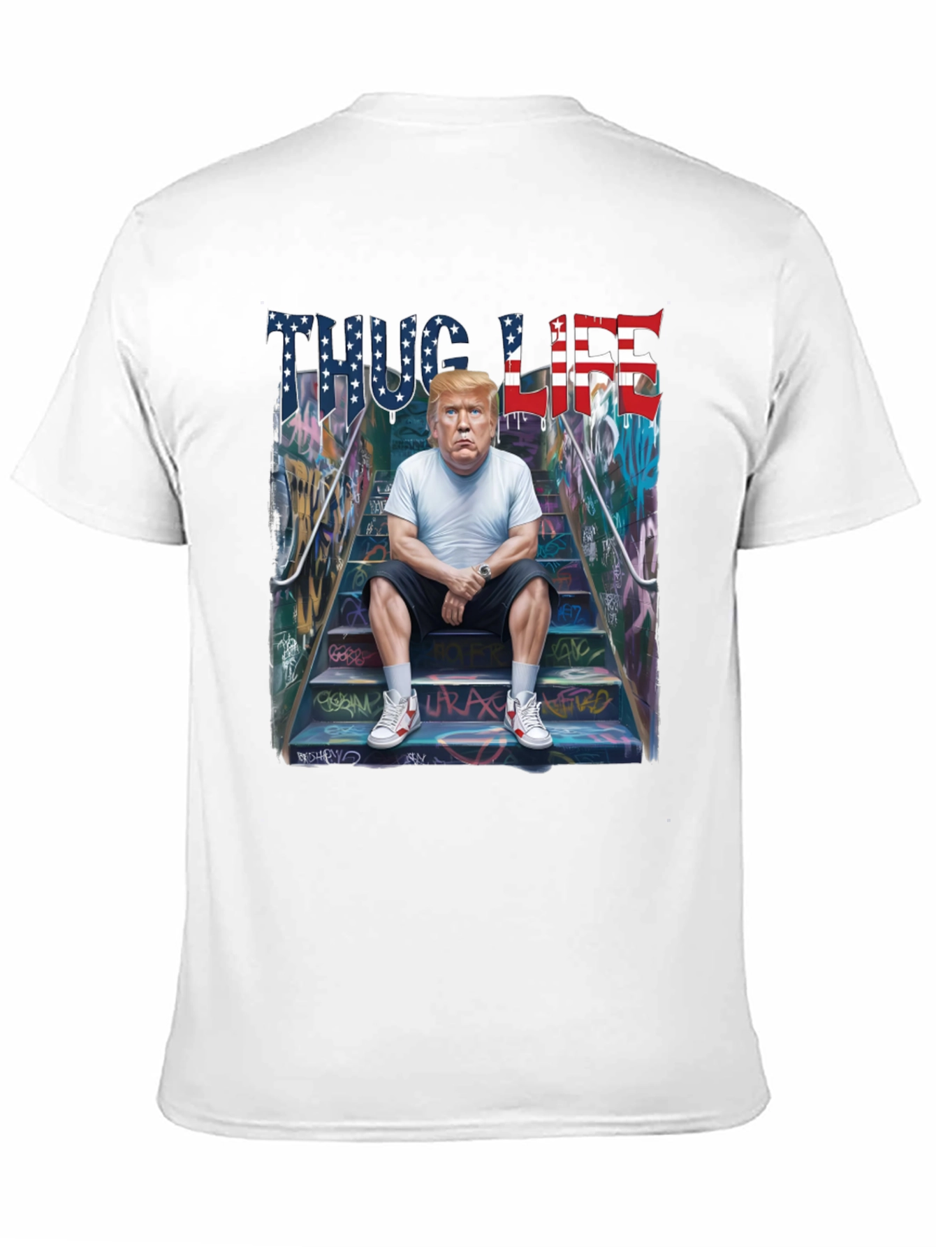 Thug Life Trump Graphic Tee