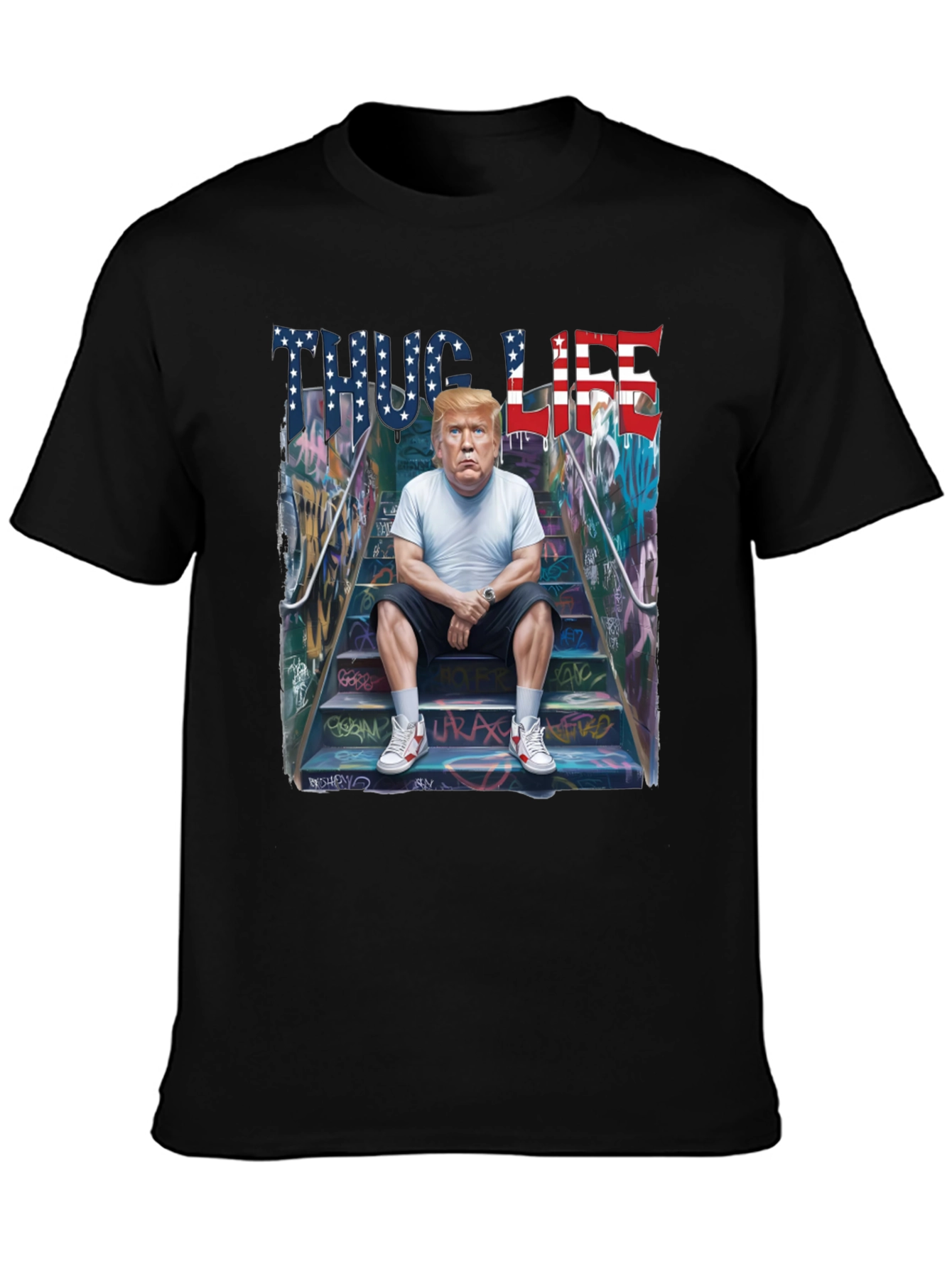 Thug Life Trump Graphic Tee
