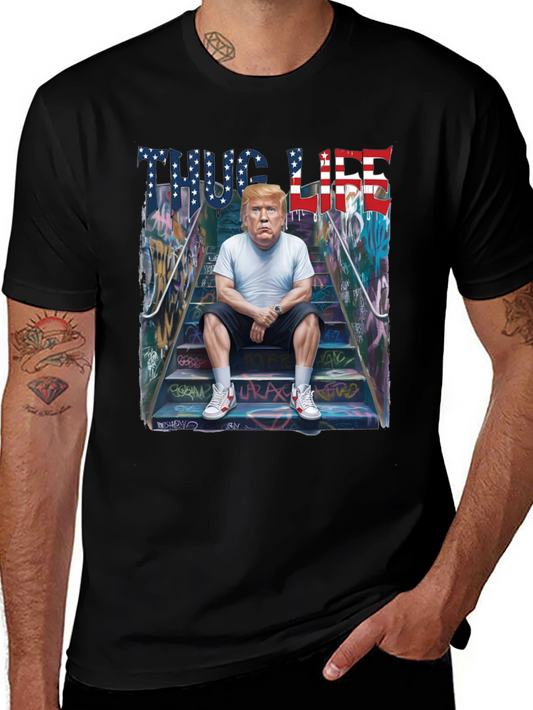 Thug Life Trump Graphic Tee