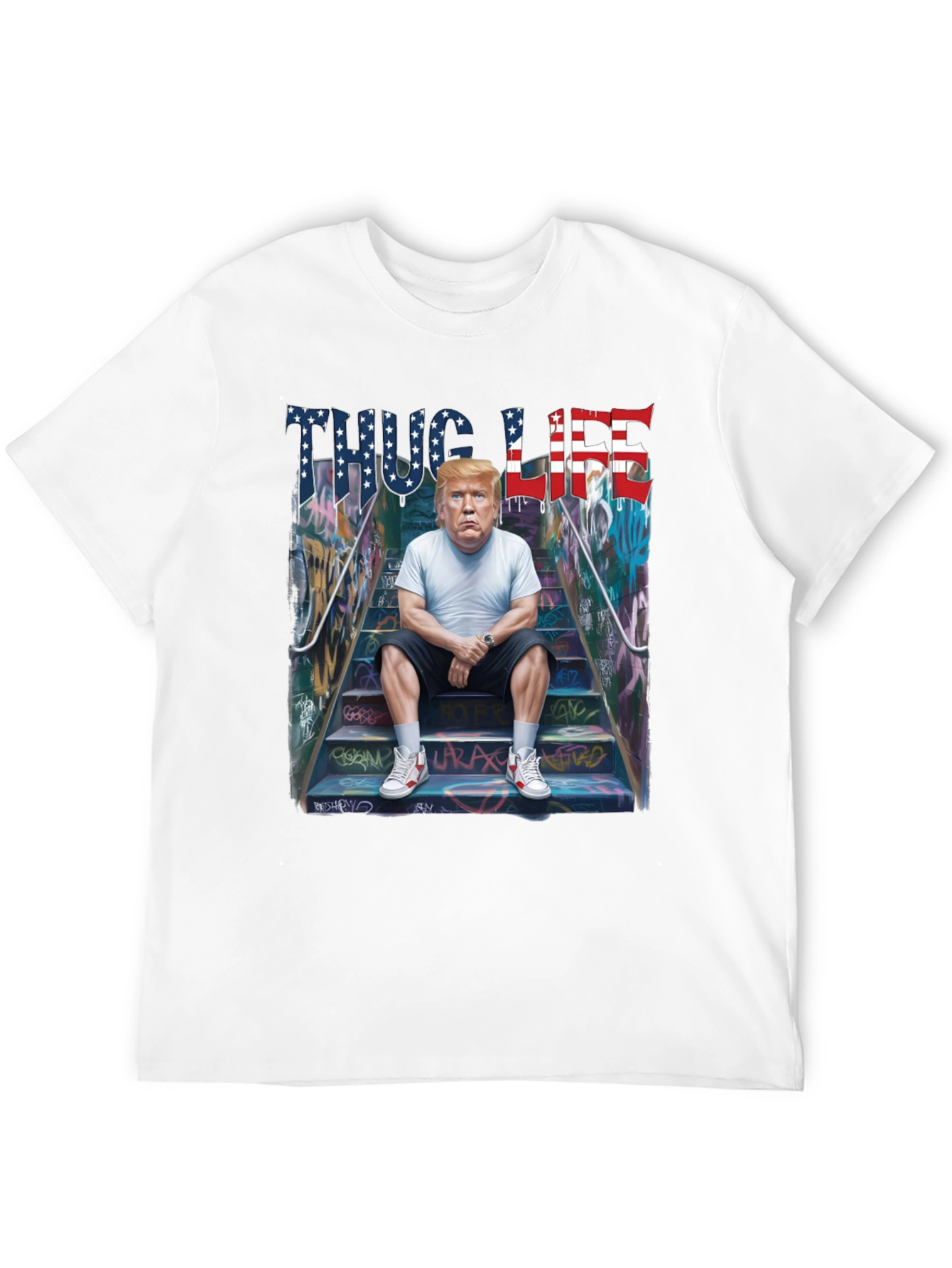 Thug Life Trump Graphic Tee