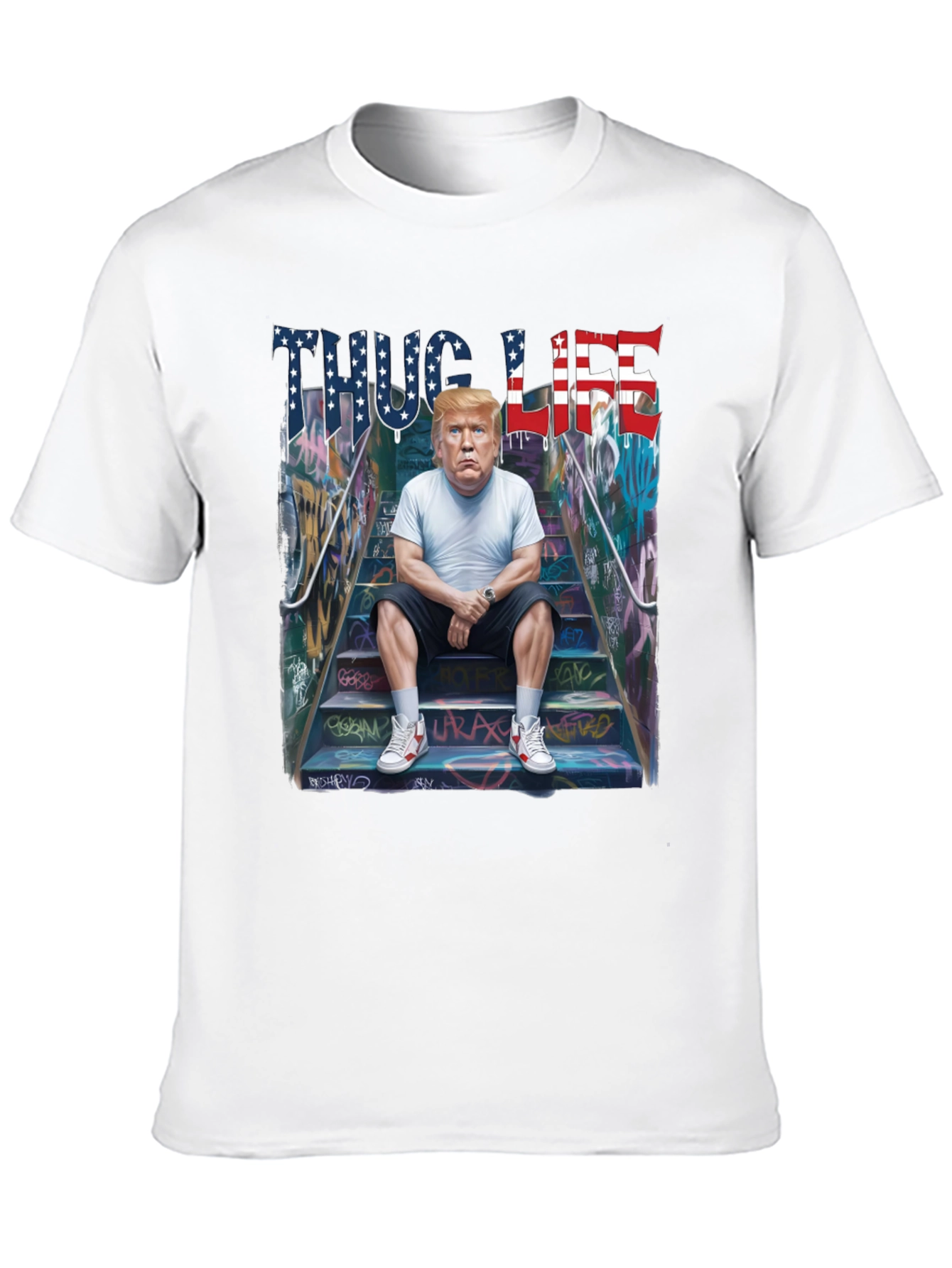 Thug Life Trump Graphic Tee