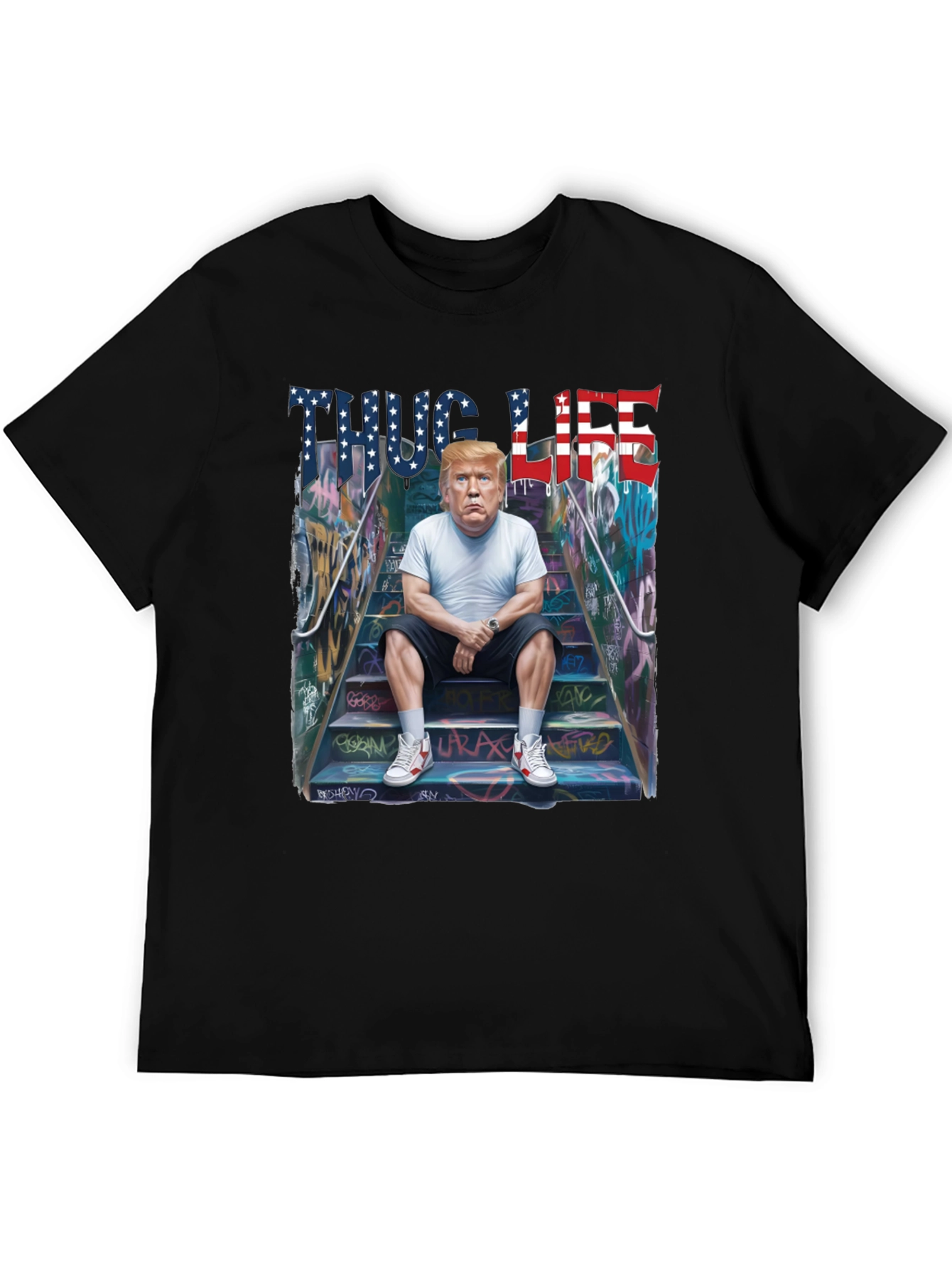 Thug Life Trump Graphic Tee