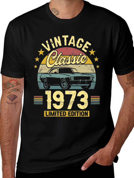 Vintage 1973 Classic Car Limited Edition T-Shirt