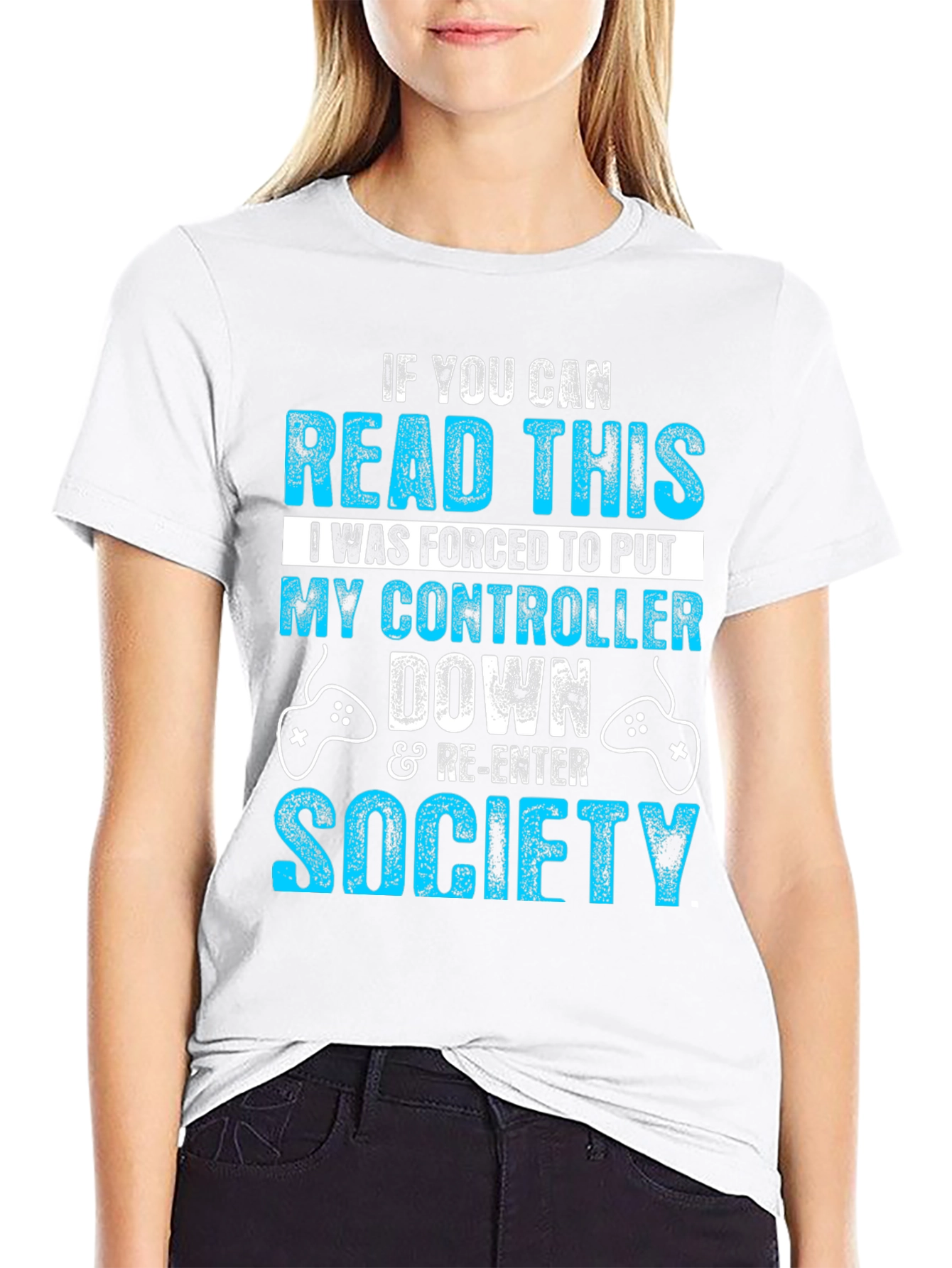 Gamer T-Shirt: Forced to Put Controller Down