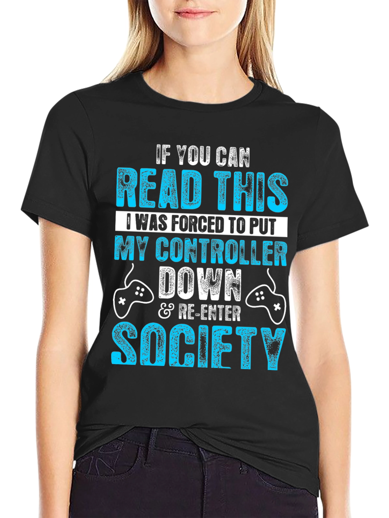 Gamer T-Shirt: Forced to Put Controller Down