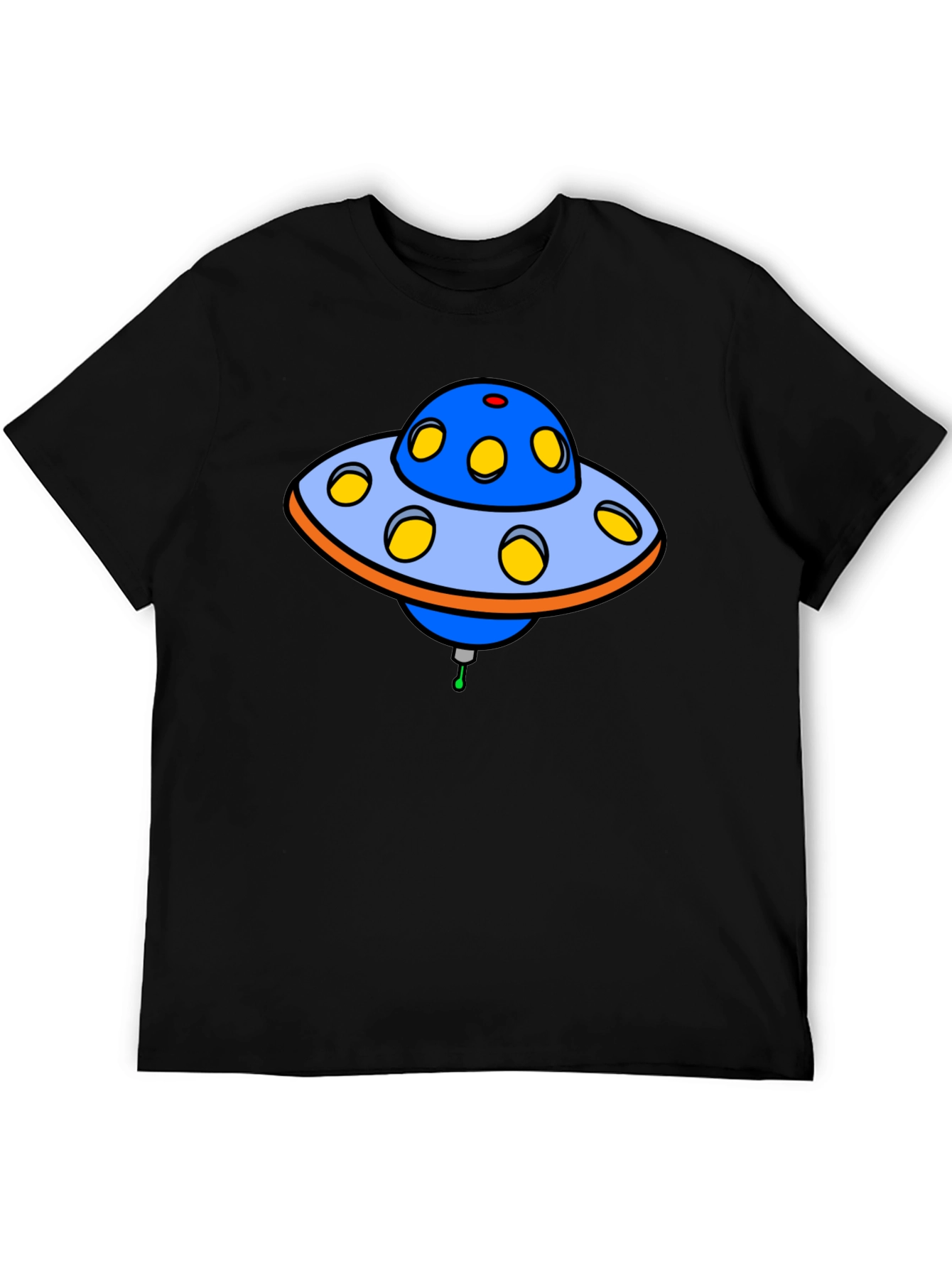 UFO Graphic T-Shirt - Novelty Alien Spaceship Design