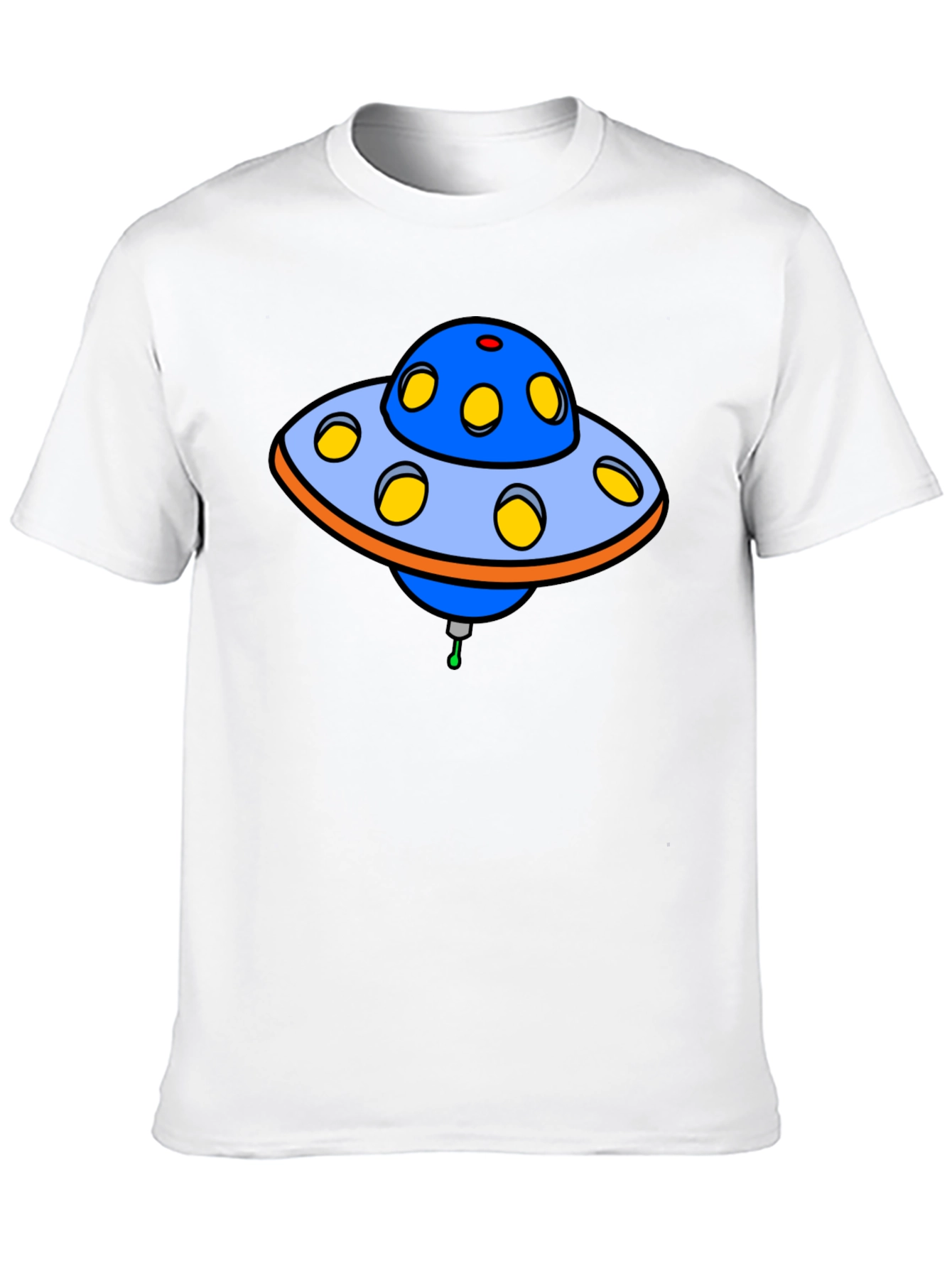 UFO Graphic T-Shirt - Novelty Alien Spaceship Design