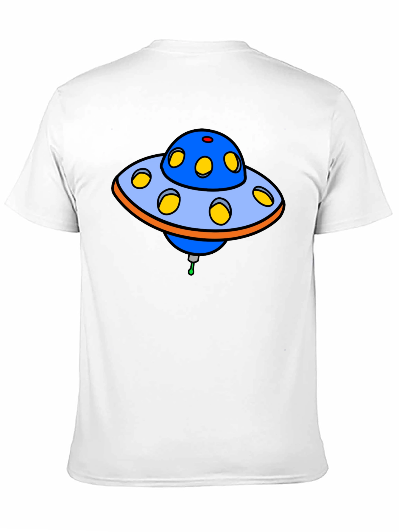 UFO Graphic T-Shirt - Novelty Alien Spaceship Design