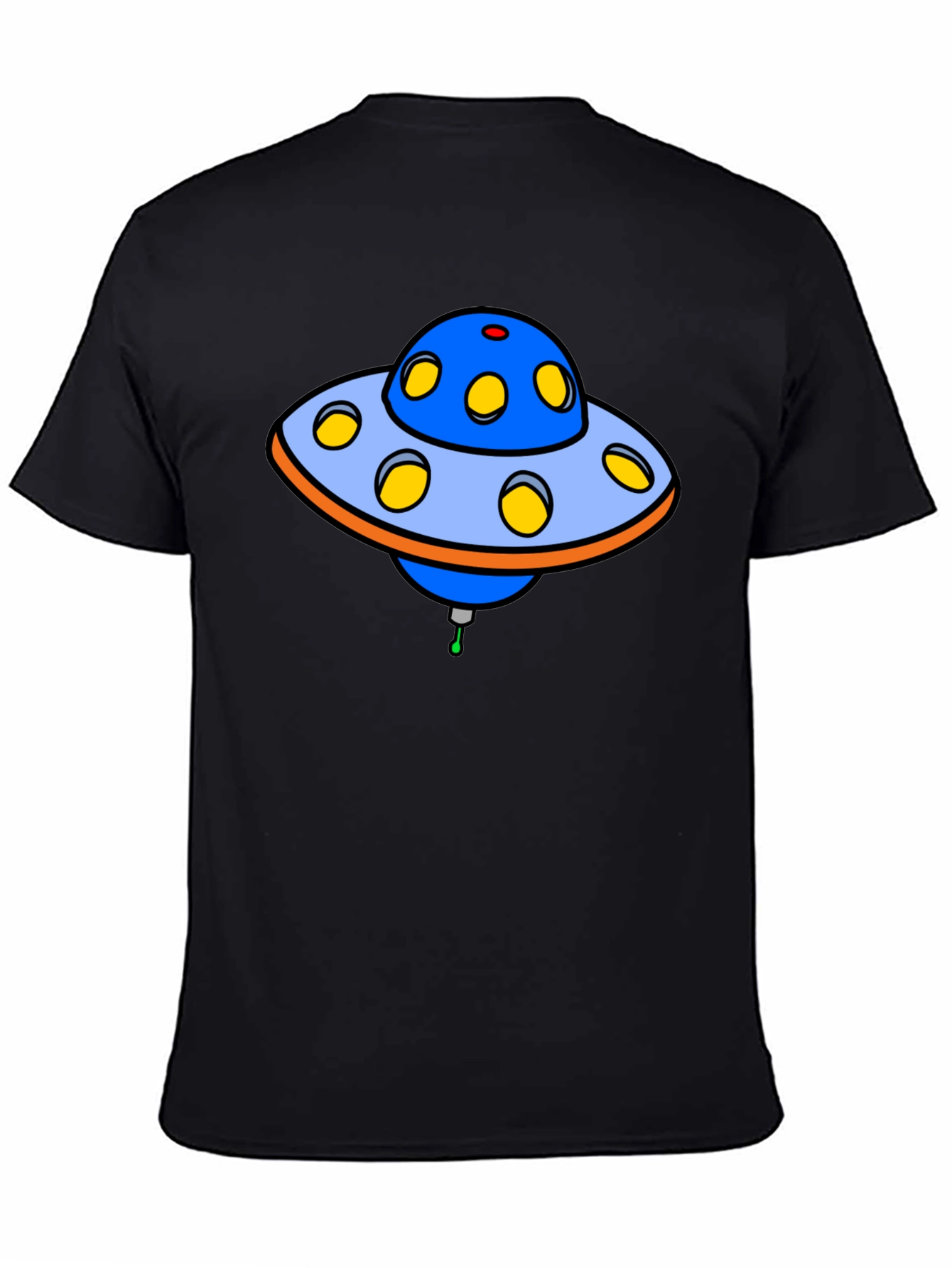 UFO Graphic T-Shirt - Novelty Alien Spaceship Design